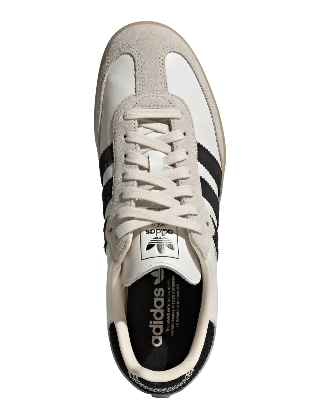 adidas Originals - SAMBA OG - niedriger schnitt - clowhi/cblack/gum3 - 4