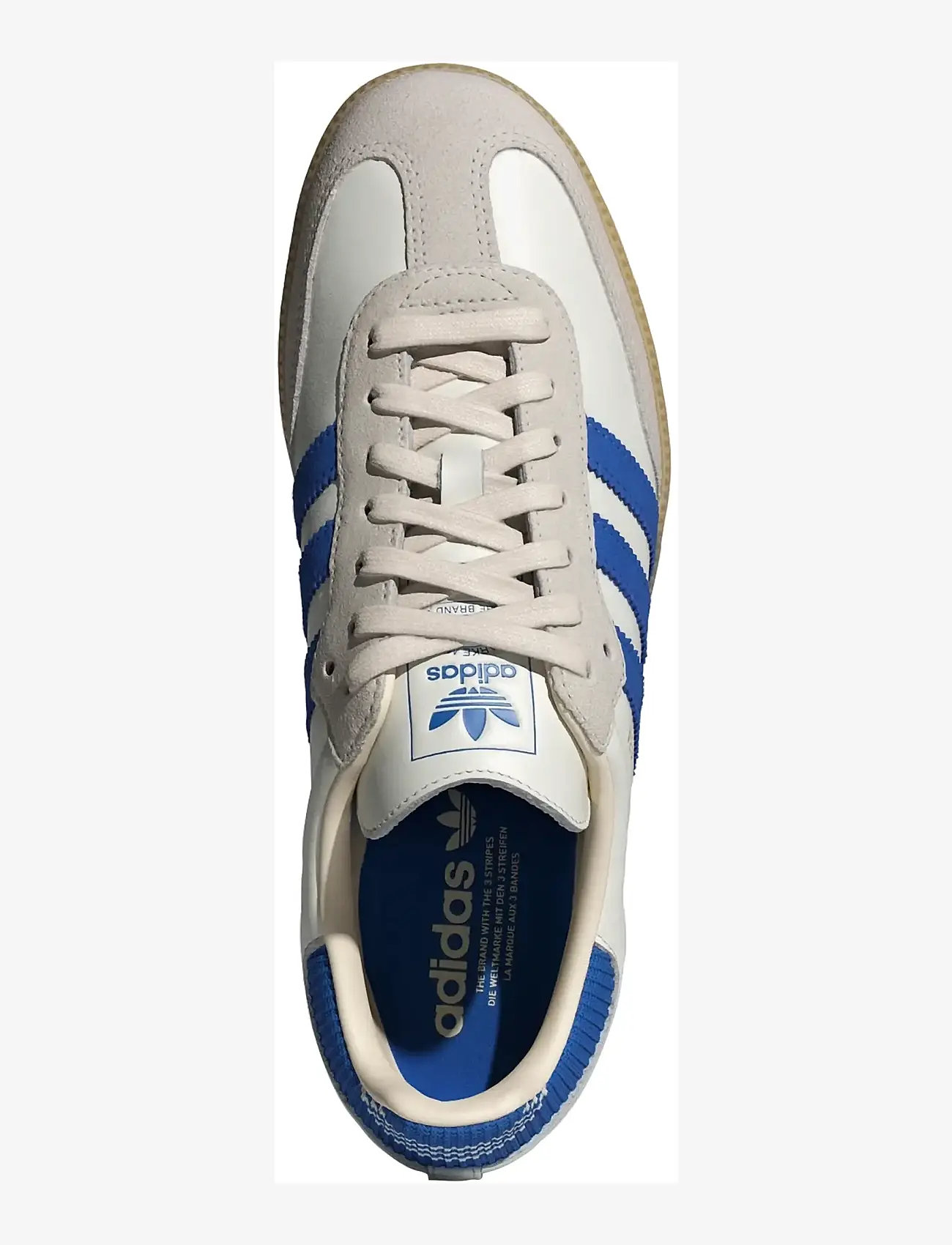 adidas Originals - SAMBA OG - lave sneakers - clowhi/blue/gum3 - 4