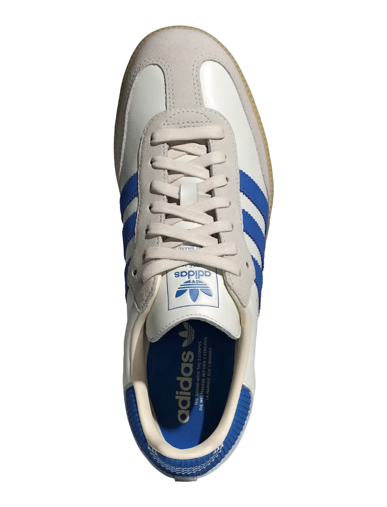 adidas Originals - SAMBA OG - kõrge säärega tossud - clowhi/blue/gum3 - 4