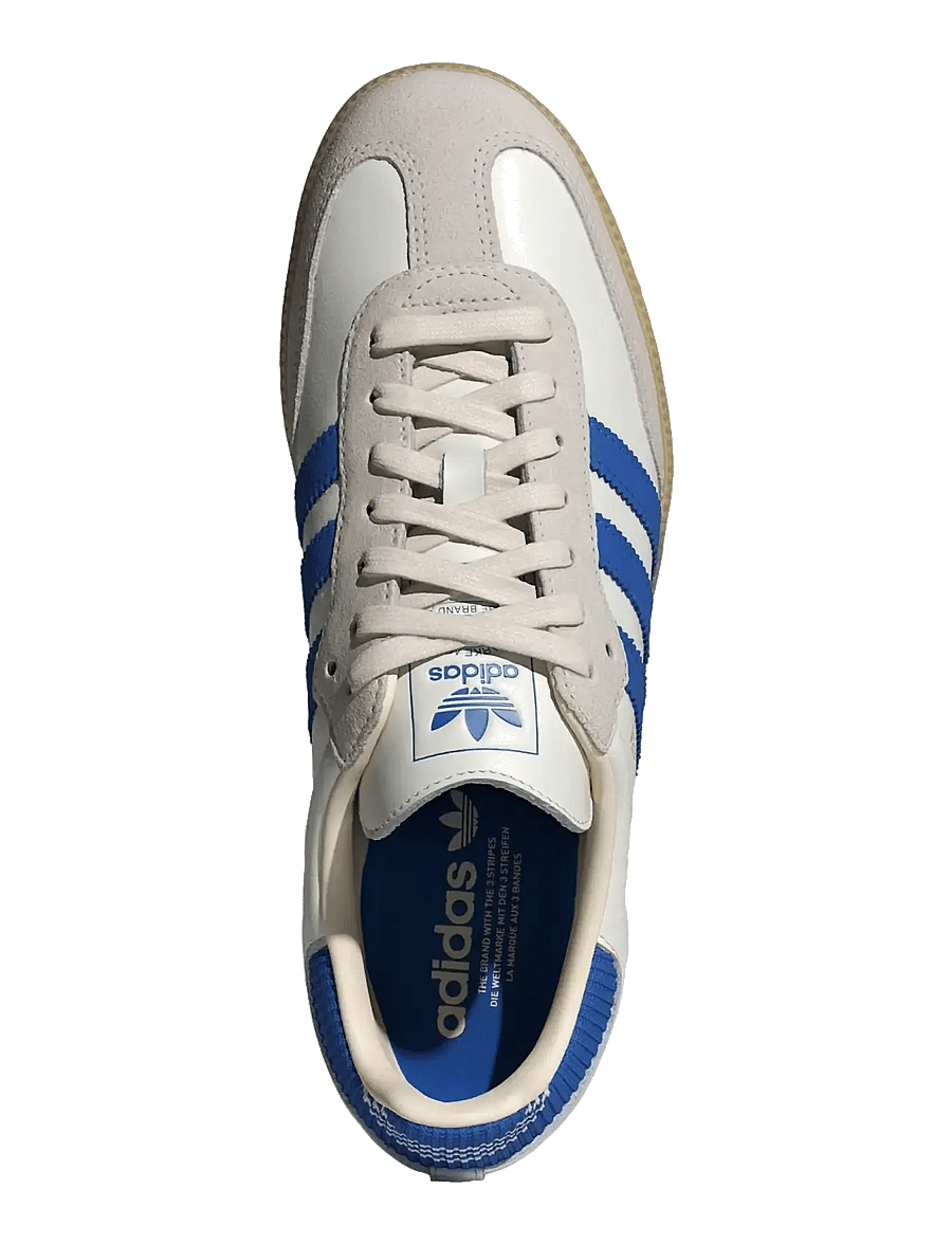 adidas Originals - SAMBA OG - niedriger schnitt - clowhi/blue/gum3 - 4