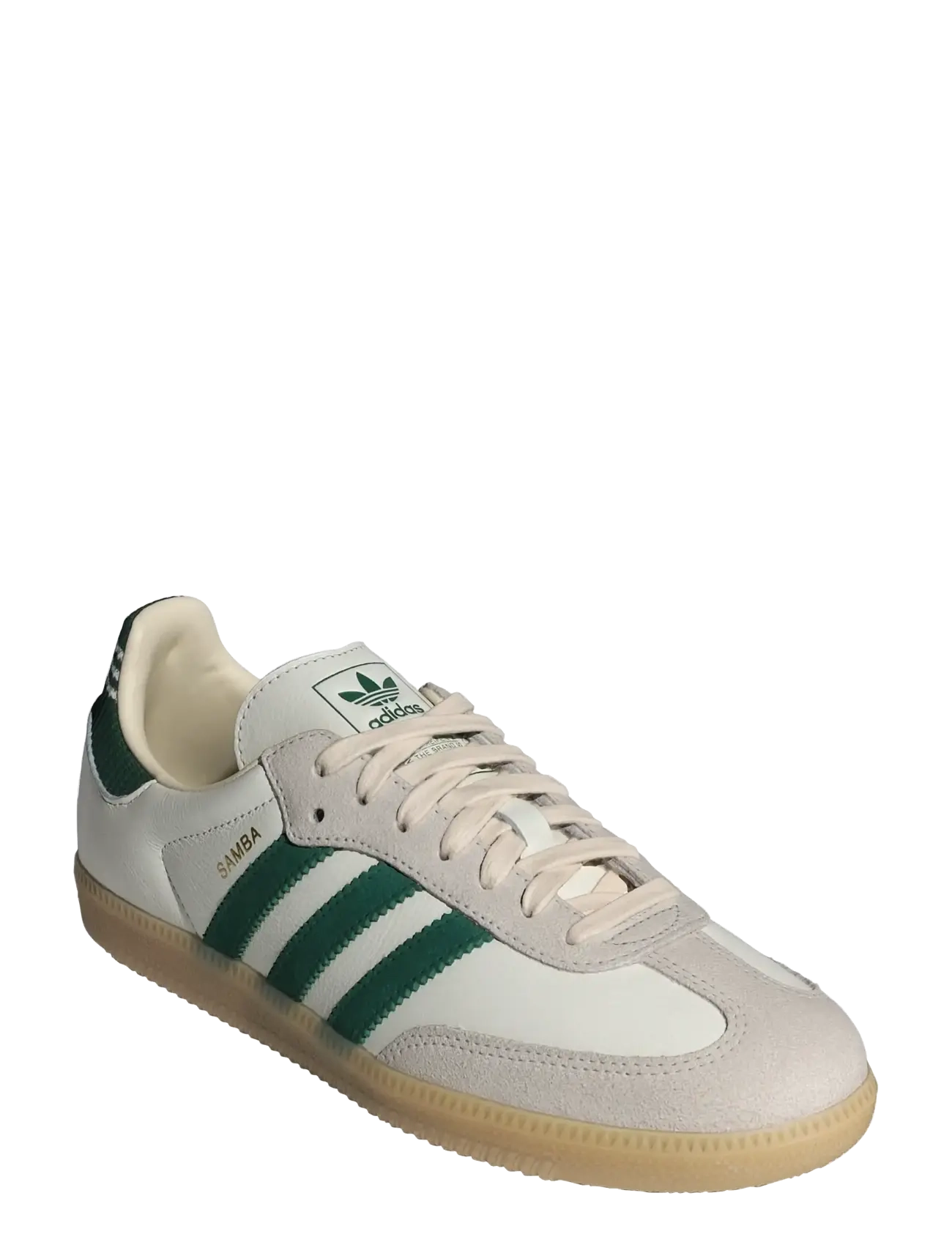 adidas Originals SAMBA OG - Sneakers - CLOWHI/CGREEN/GUM3 / cream