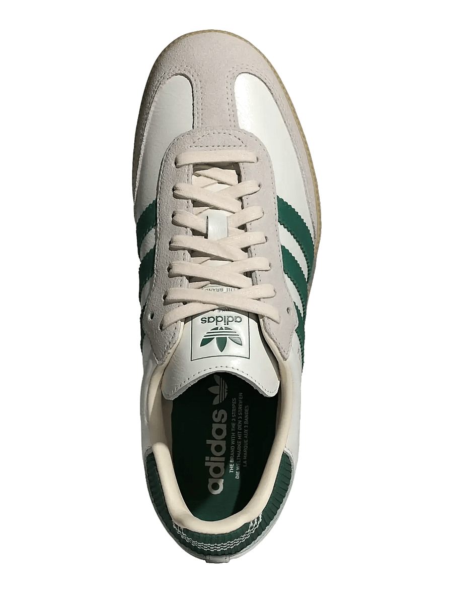 adidas Originals - SAMBA OG - low tops - clowhi/cgreen/gum3 - 4