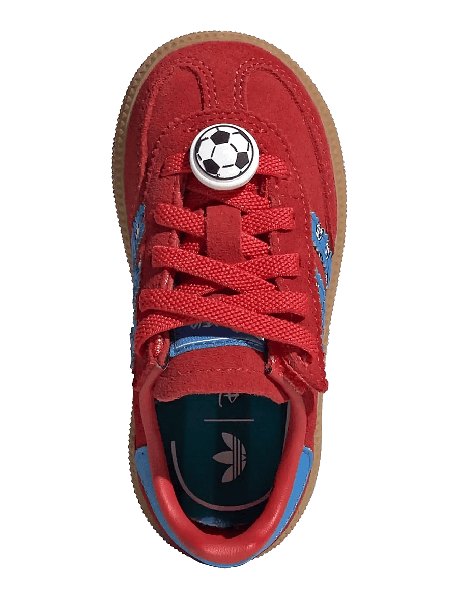 adidas Originals - HANDBALL SPEZIAL CF EL I - niedriger schnitt - red/lurabl/gum3 - 4