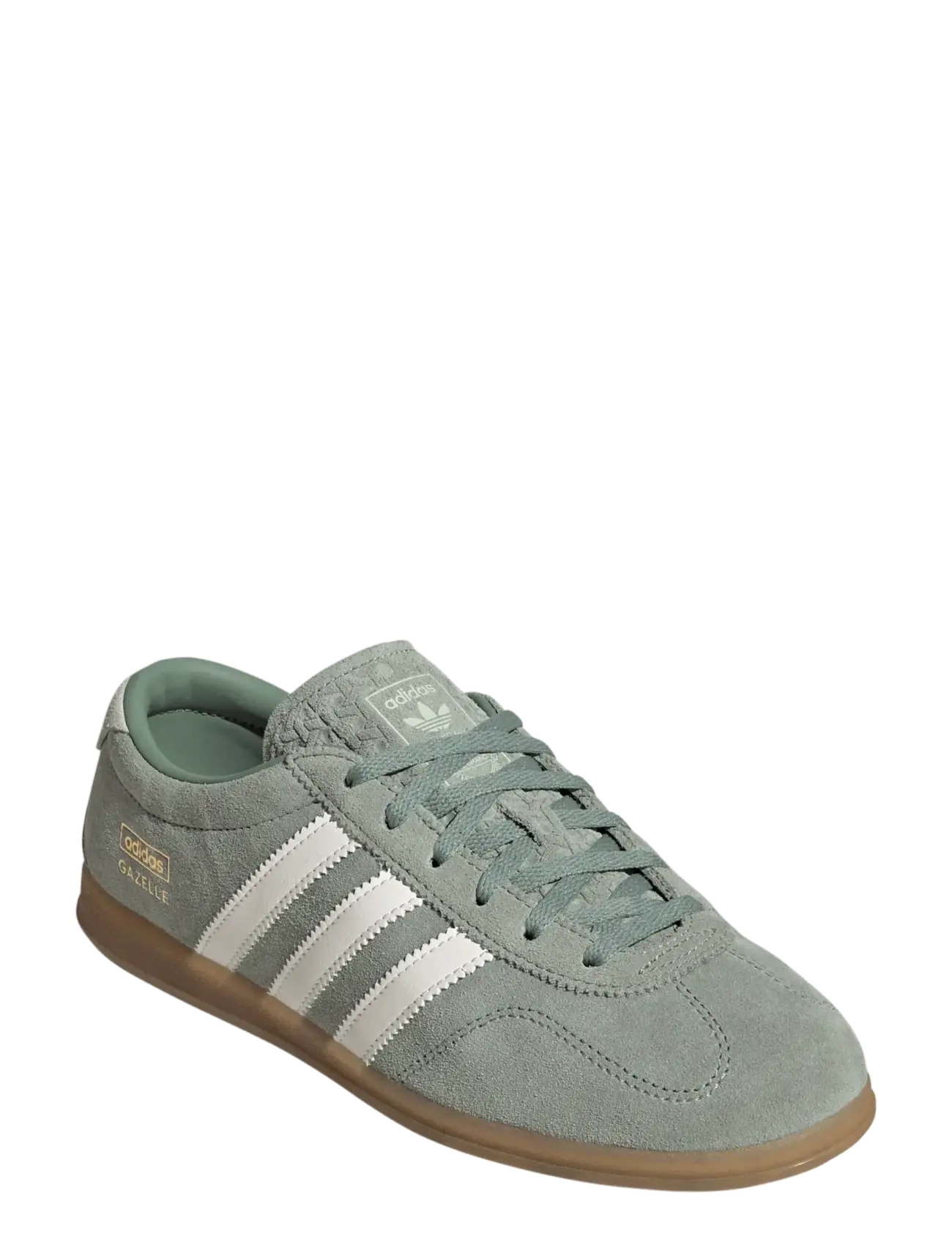 adidas Originals GAZELLE LO PRO W - Sneakers - SILGRN/CWHITE/GUM3 / green
