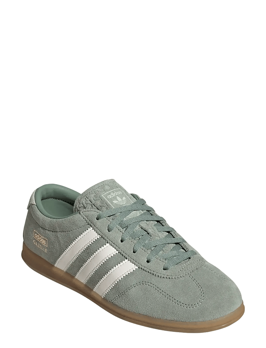 adidas Originals - GAZELLE LO PRO W - lave sneakers - silgrn/cwhite/gum3 - 0
