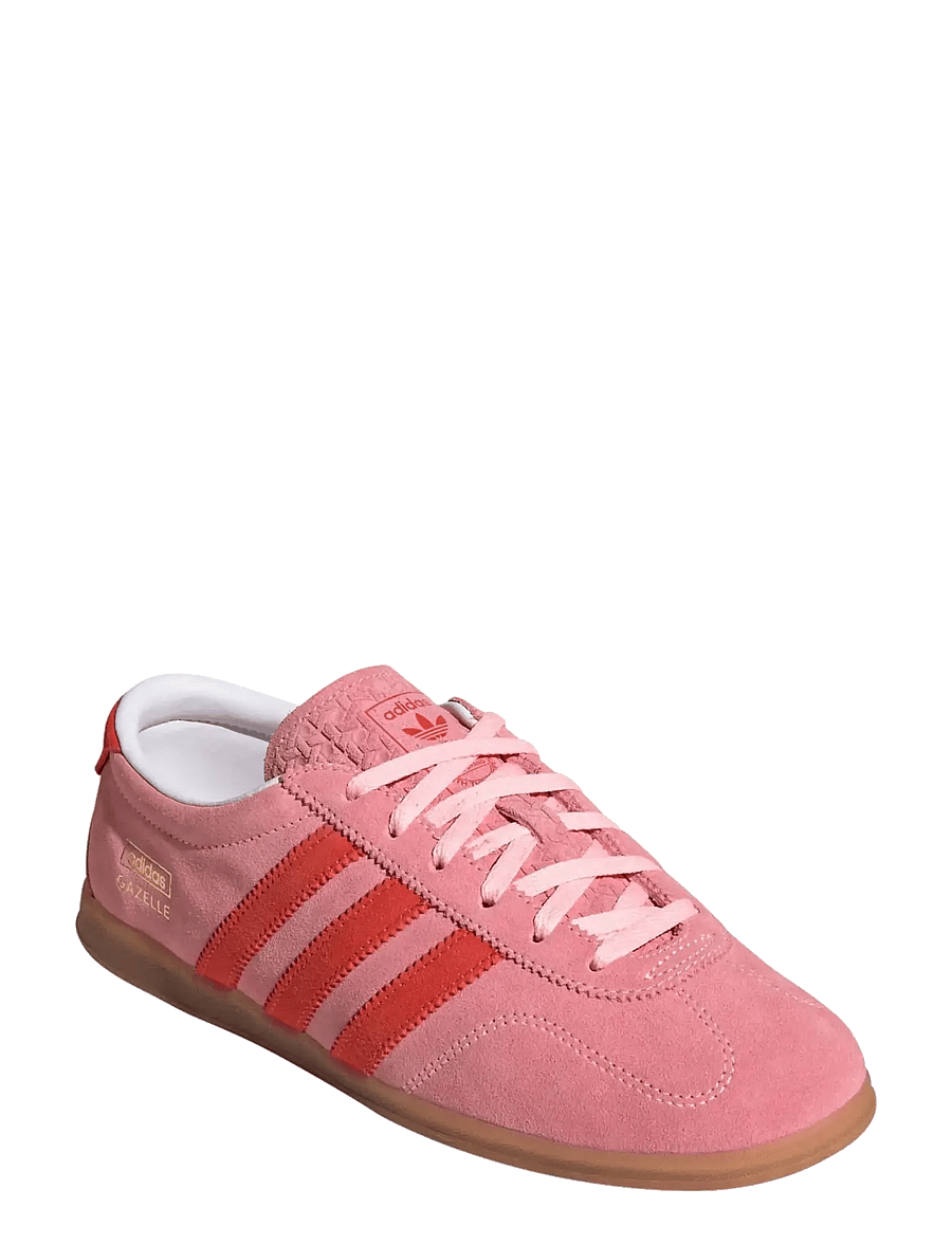 adidas Originals - GAZELLE LO PRO W - låga sneakers - pinspa/red/gum3 - 0