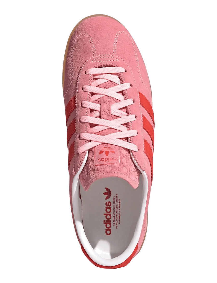 adidas Originals - GAZELLE LO PRO W - låga sneakers - pinspa/red/gum3 - 4