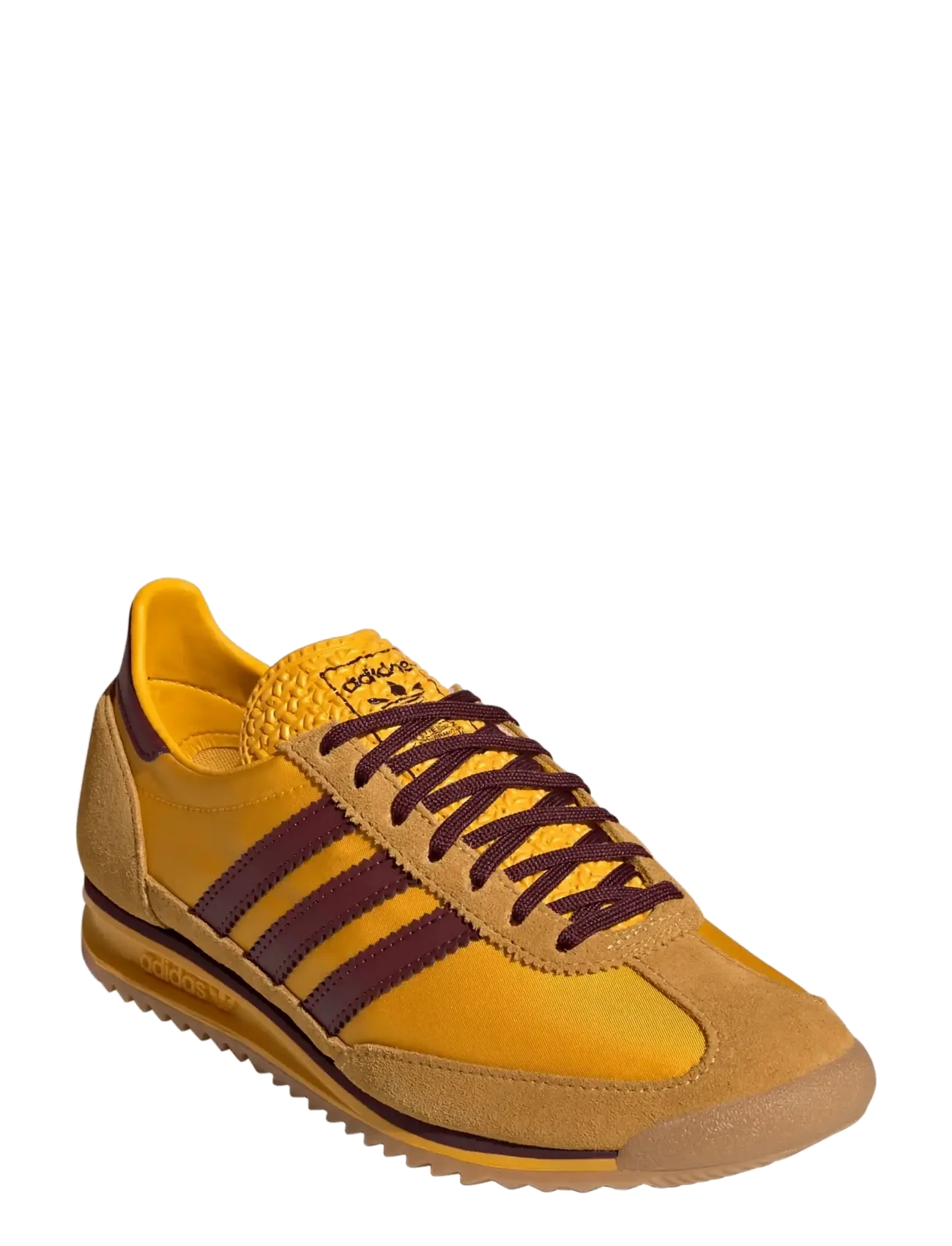 adidas Originals SL 72 OG W - Lave sneakers - CREYEL/SHARED/MAROON / yellow