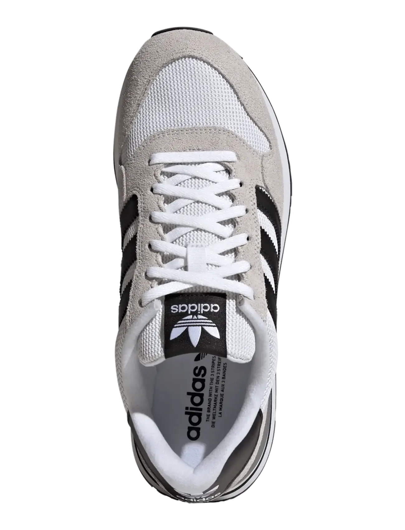 adidas Originals - ZX 500 RS - lave sneakers - ftwwht/cblack/greone - 4