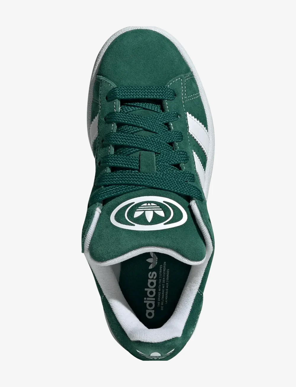 adidas Originals - CAMPUS 00s J - låga sneakers - drkgrn/ftwwht/owhite - 4