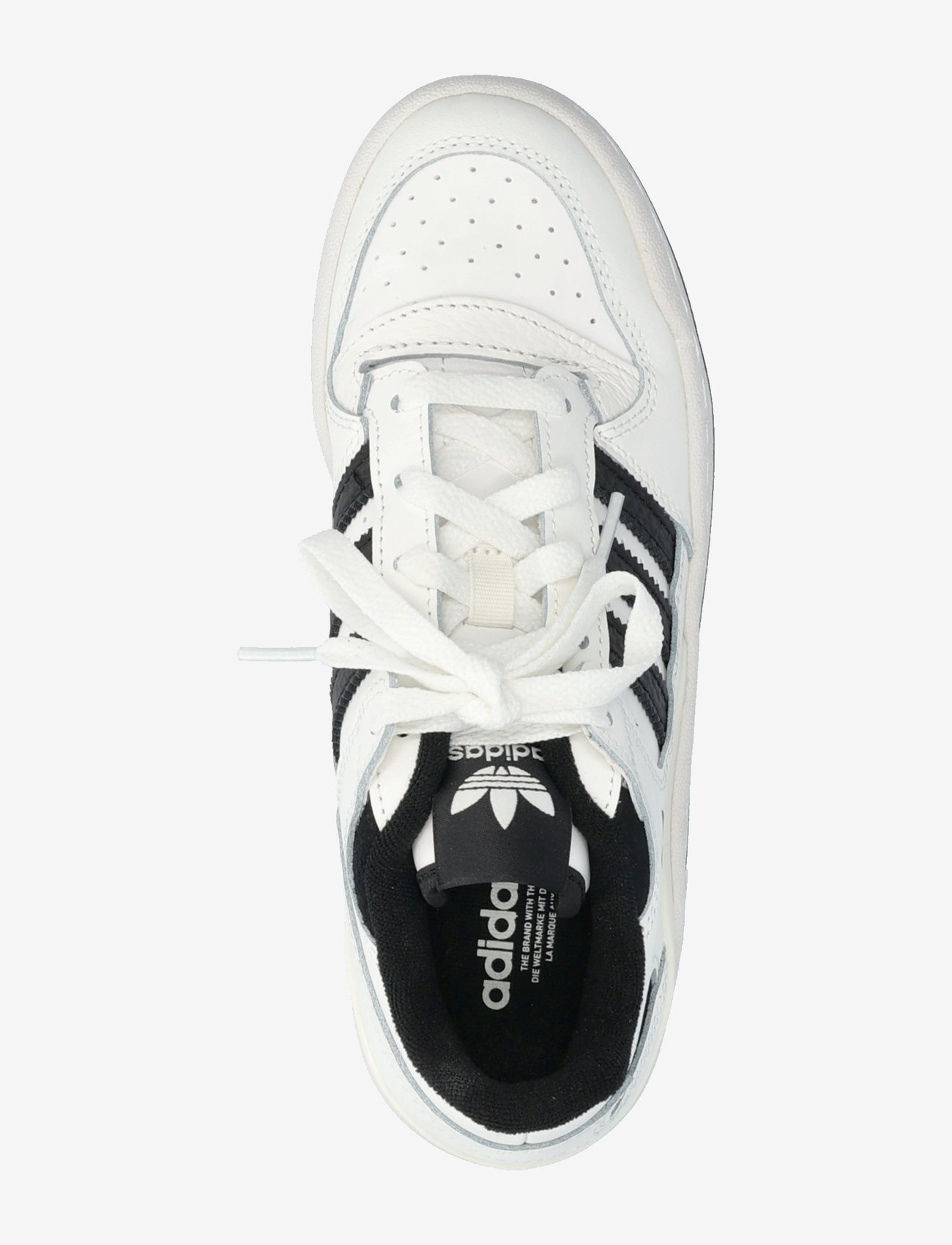 adidas Originals - FORUM LOW CL J - lave sneakers - cwhite/cblack/cwhite - 3