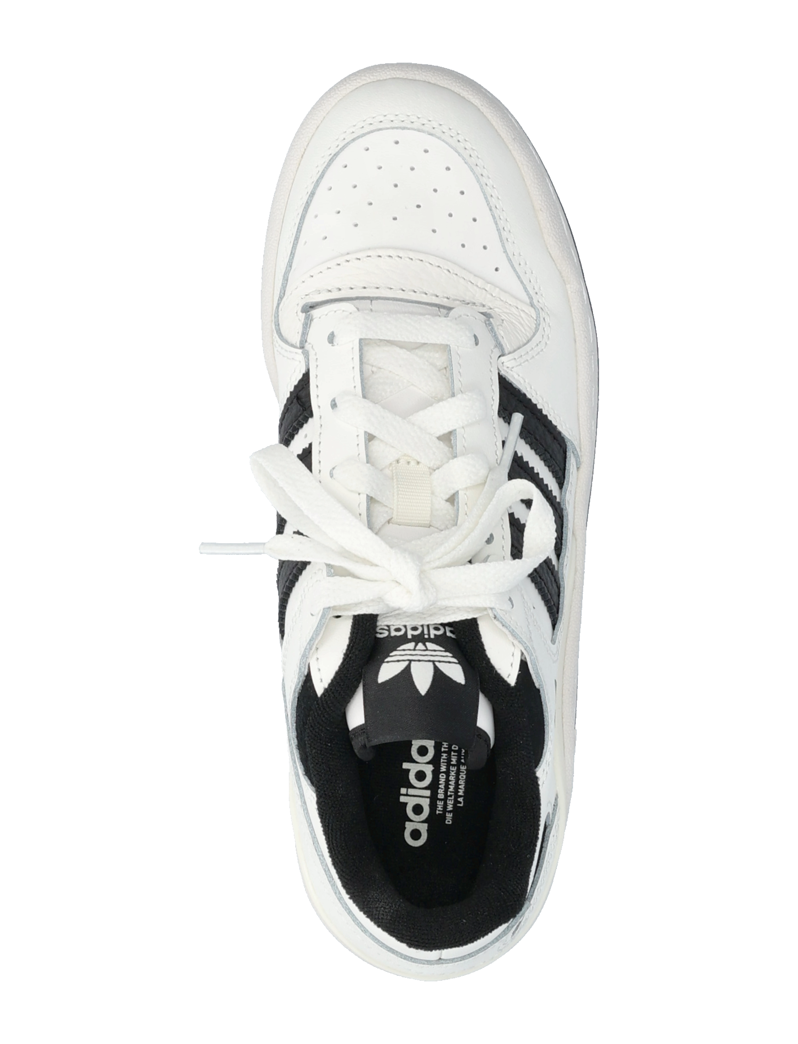 adidas Originals - FORUM LOW CL J - niedriger schnitt - cwhite/cblack/cwhite - 3