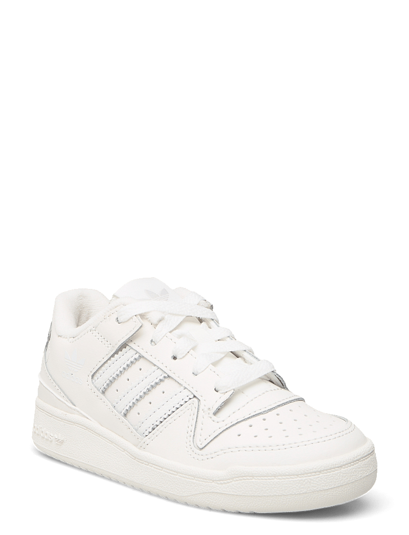 adidas Originals - FORUM LOW CL C - ar zemu augšdaļu - cwhite/ftwwht/greone - 0