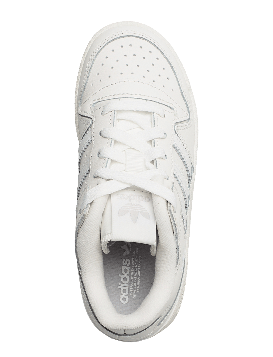adidas Originals - FORUM LOW CL C - lave sneakers - cwhite/ftwwht/greone - 3