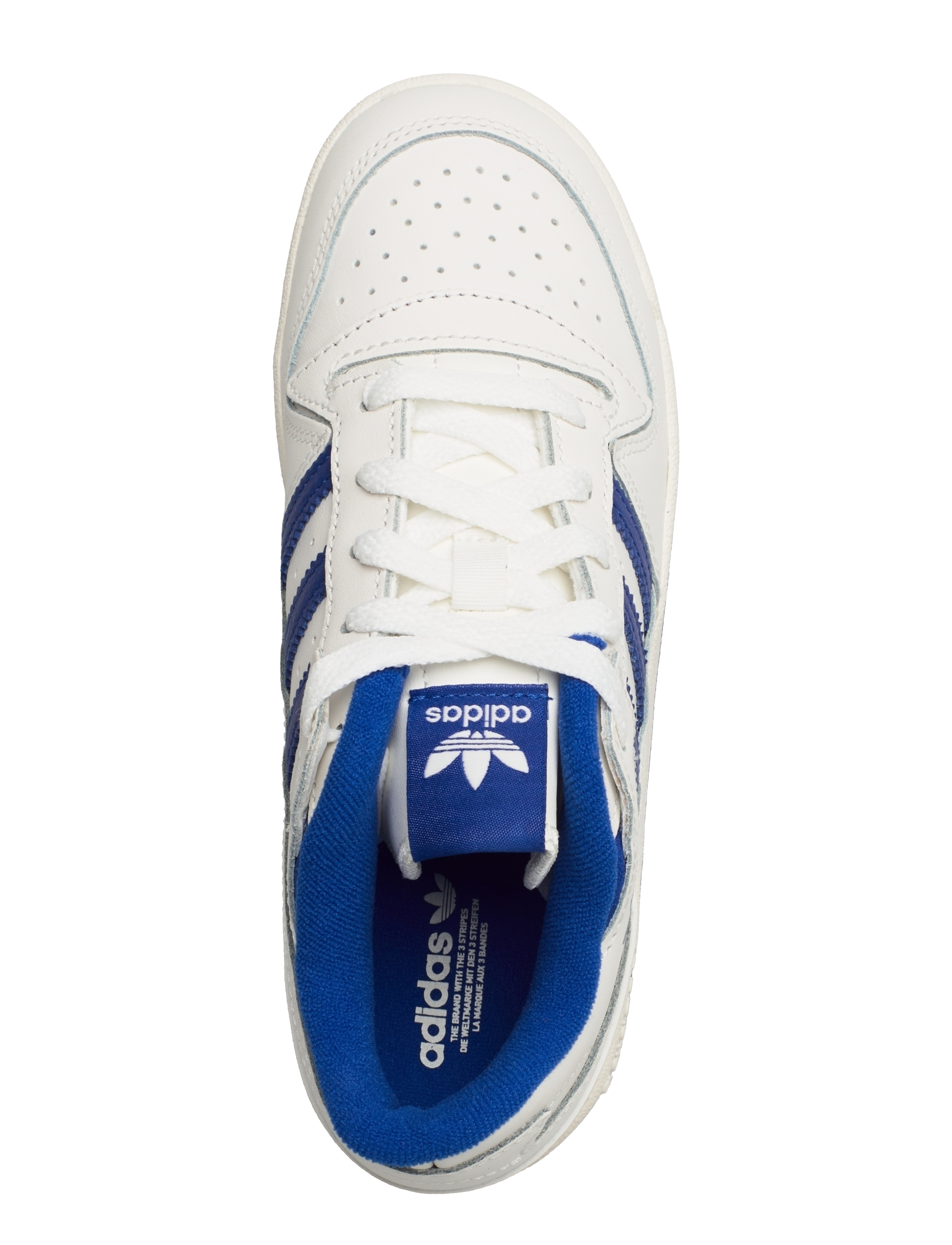 adidas Originals - FORUM LOW CL C - low-top sneakers - cwhite/royblu/cwhite - 3