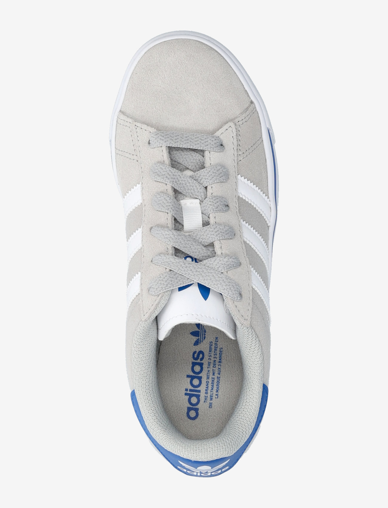 adidas Originals - CAMPUS VULC J - lave sneakers - gretwo/ftwwht/blue - 3