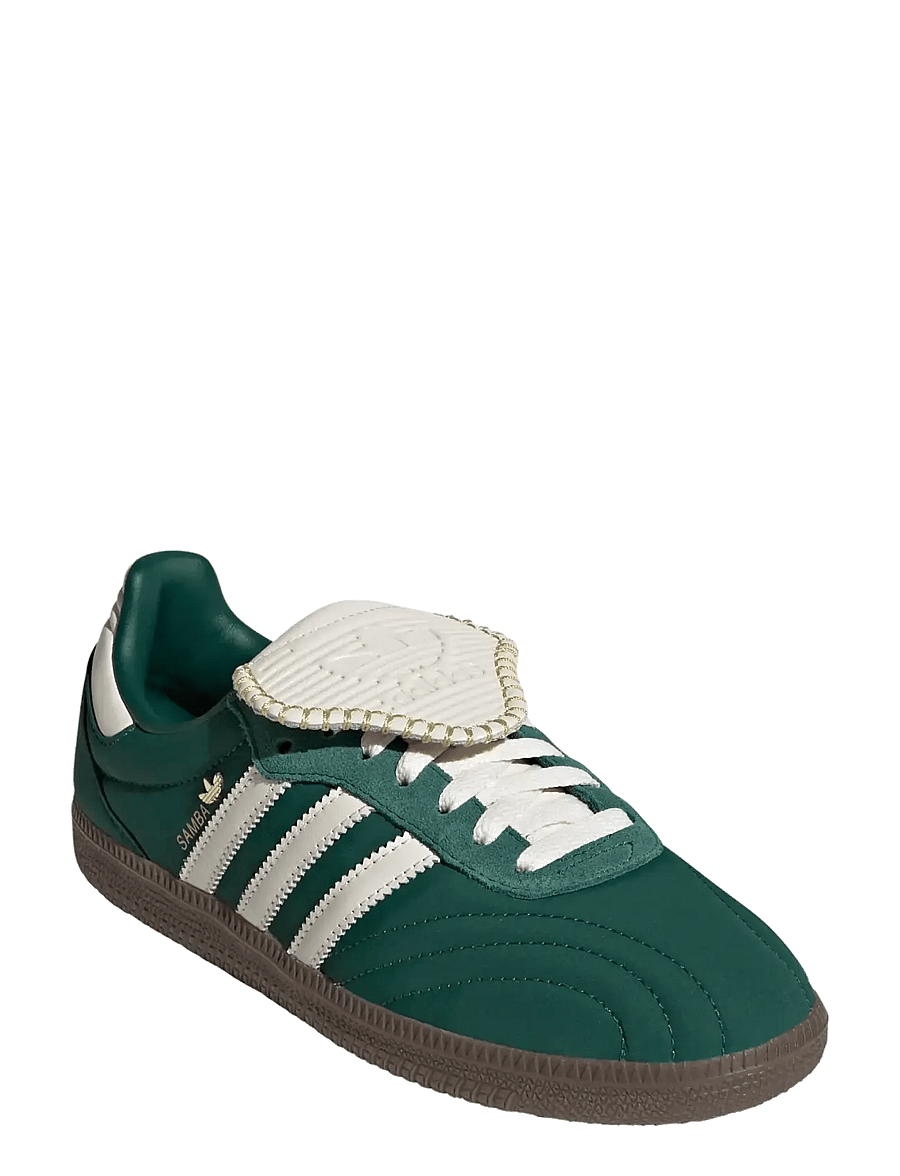 adidas Originals - SAMBA LT W - lave sneakers - cgreen/cwhite/goldmt - 0