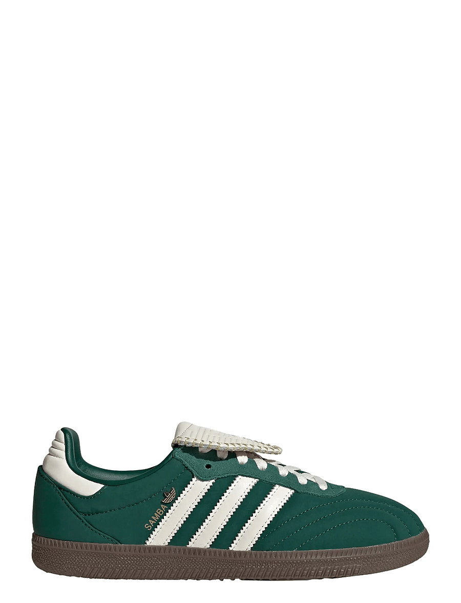 adidas Originals - SAMBA LT W - lave sneakers - cgreen/cwhite/goldmt - 1
