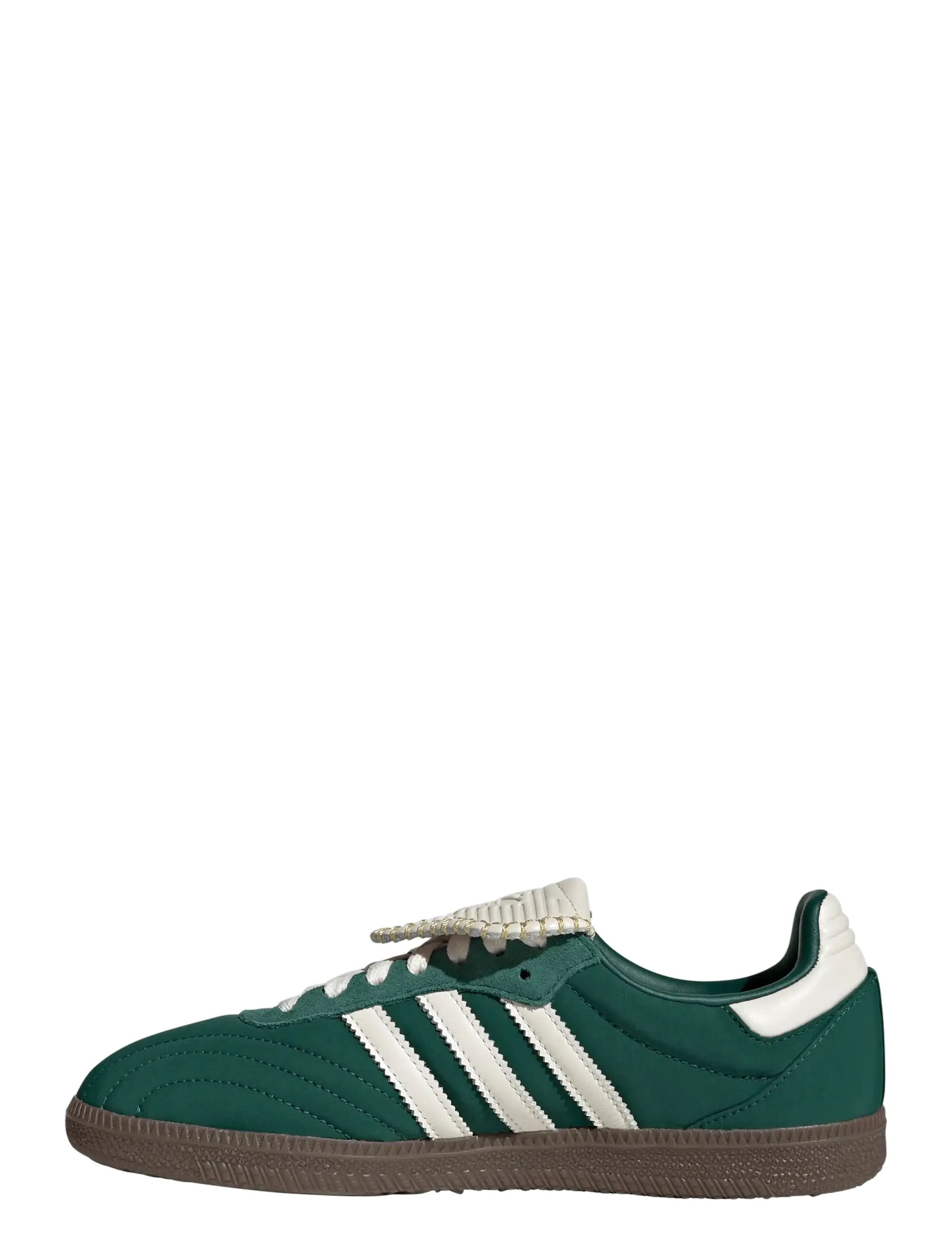 adidas Originals - SAMBA LT W - low top sneakers - cgreen/cwhite/goldmt - 2