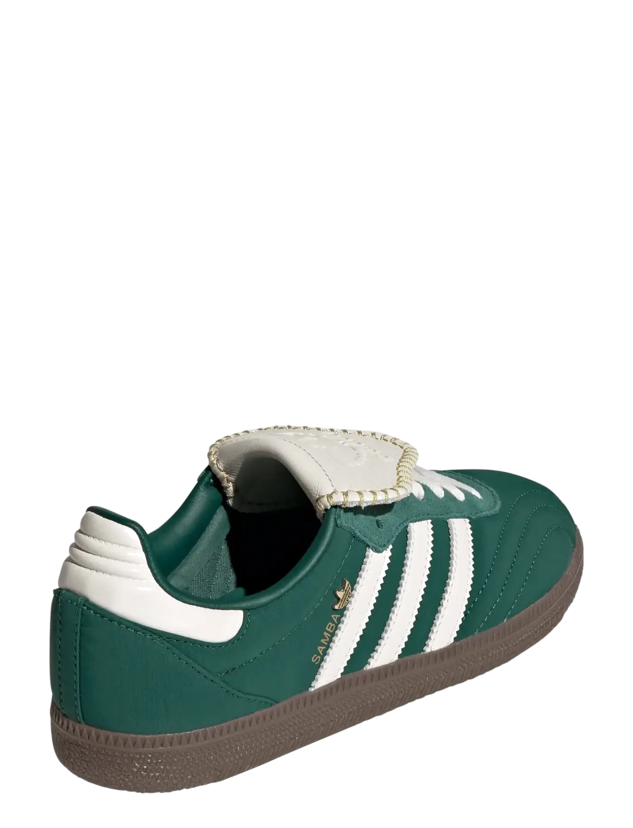 adidas Originals - SAMBA LT W - low top sneakers - cgreen/cwhite/goldmt - 3
