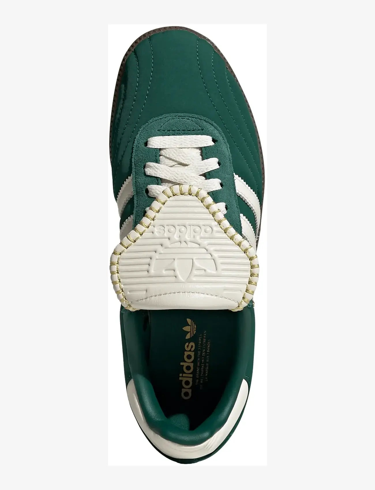 adidas Originals - SAMBA LT W - lave sneakers - cgreen/cwhite/goldmt - 4