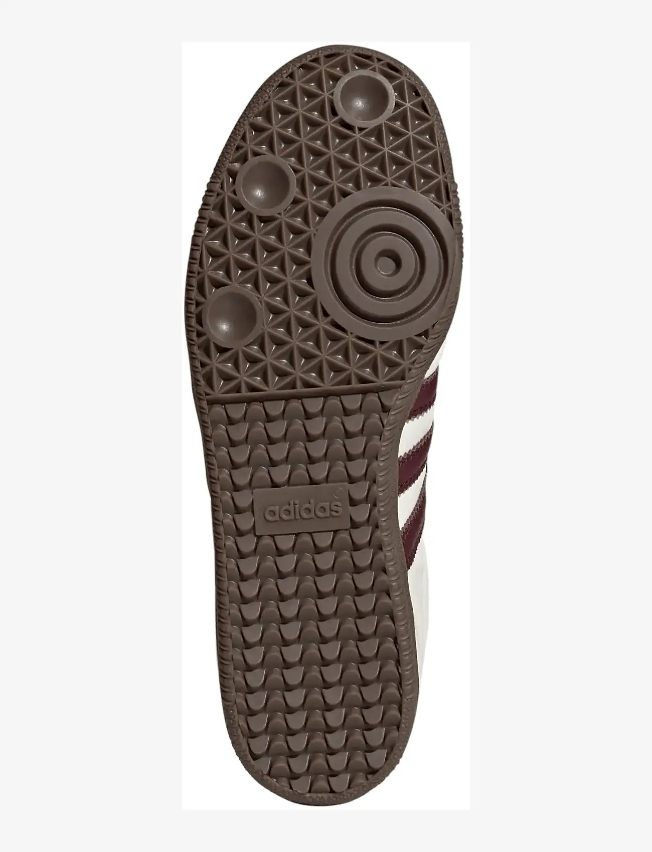 adidas Originals - SAMBA LT W - lave sneakers - crewht/maroon/goldmt - 5