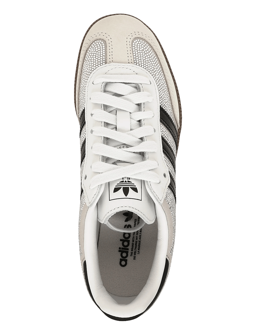 adidas Originals - SAMBA OG W - low top sneakers - crywht/cwhite/silvmt - 3