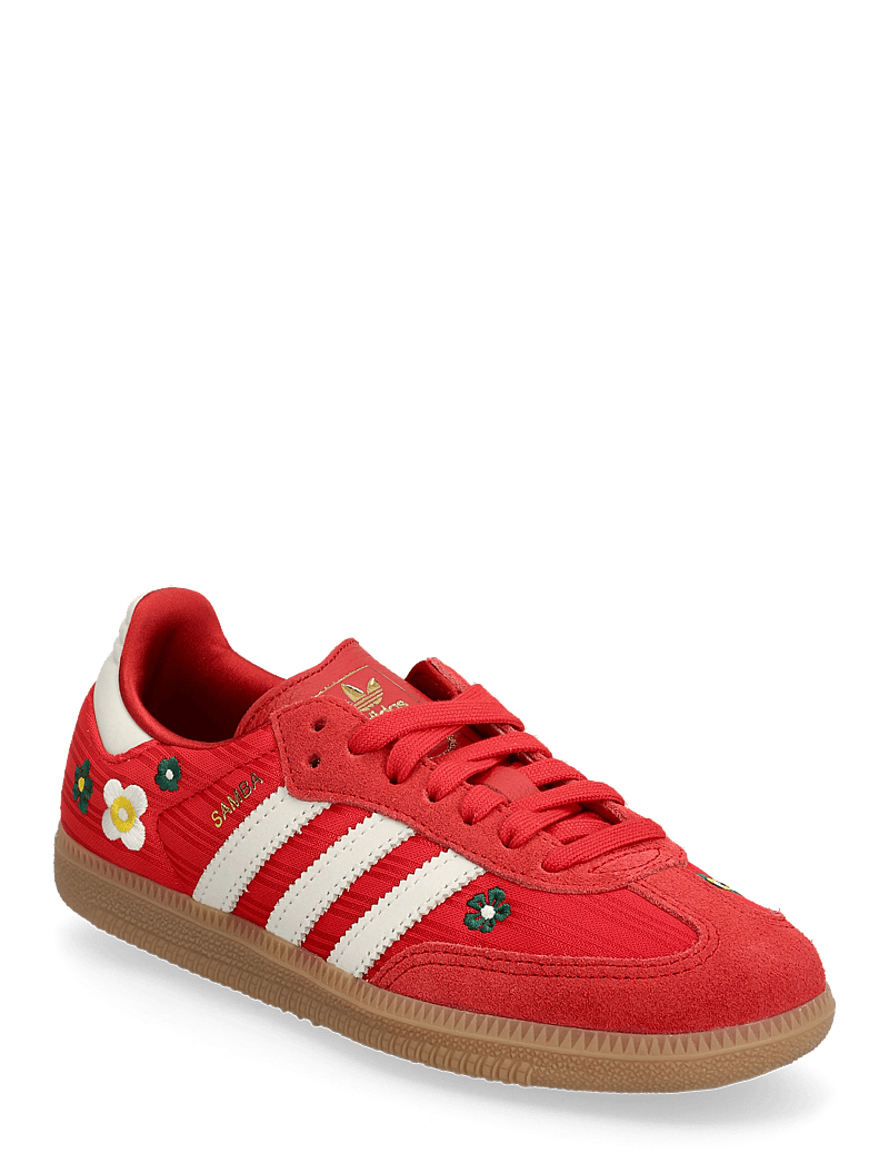adidas Originals - SAMBA OG W - niedrige sneakers - bgreen/owhite/gum4 - 0