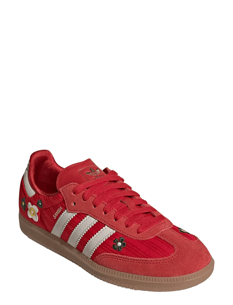 adidas Originals - SAMBA OG W - niedrige sneakers - bgreen/owhite/gum4 - 0