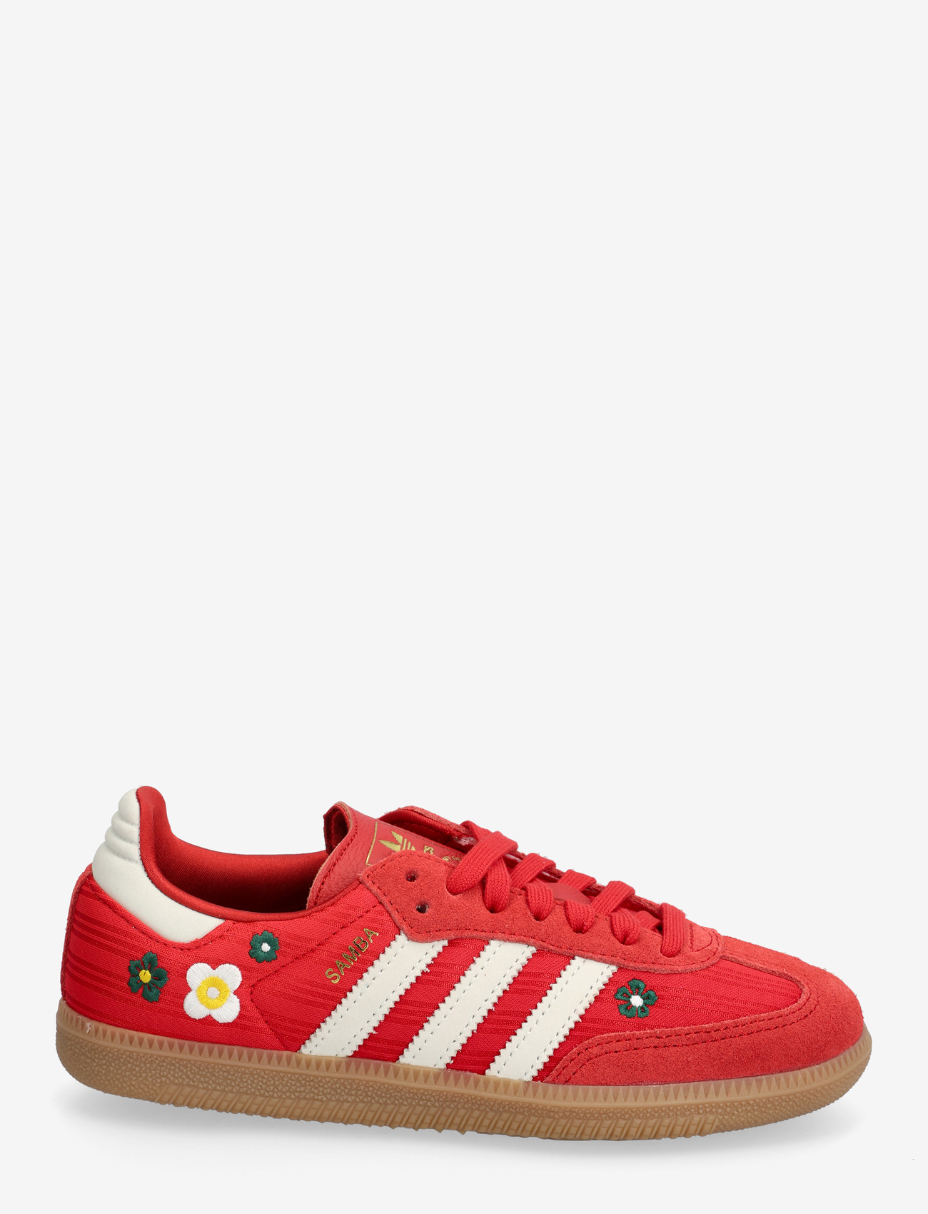 adidas Originals - SAMBA OG W - niedrige sneakers - bgreen/owhite/gum4 - 1