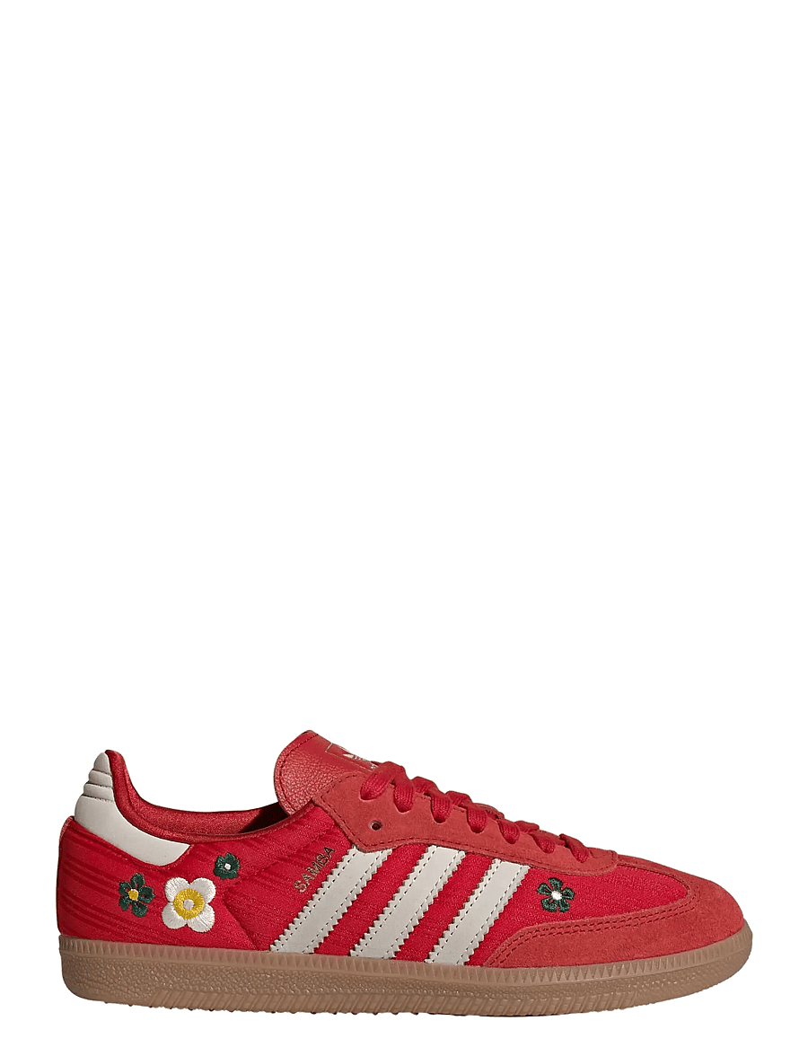 adidas Originals - SAMBA OG W - niedrige sneakers - bgreen/owhite/gum4 - 1
