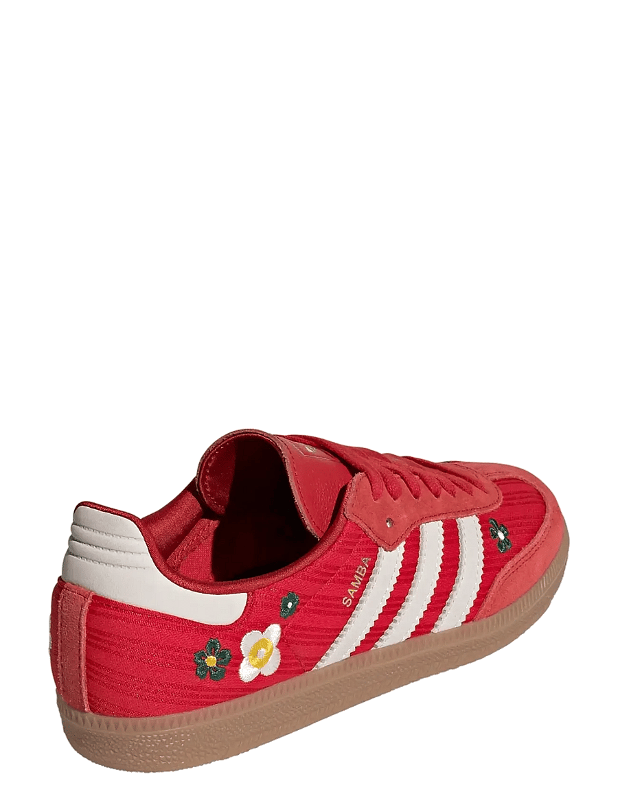 adidas Originals - SAMBA OG W - niedrige sneakers - bgreen/owhite/gum4 - 3
