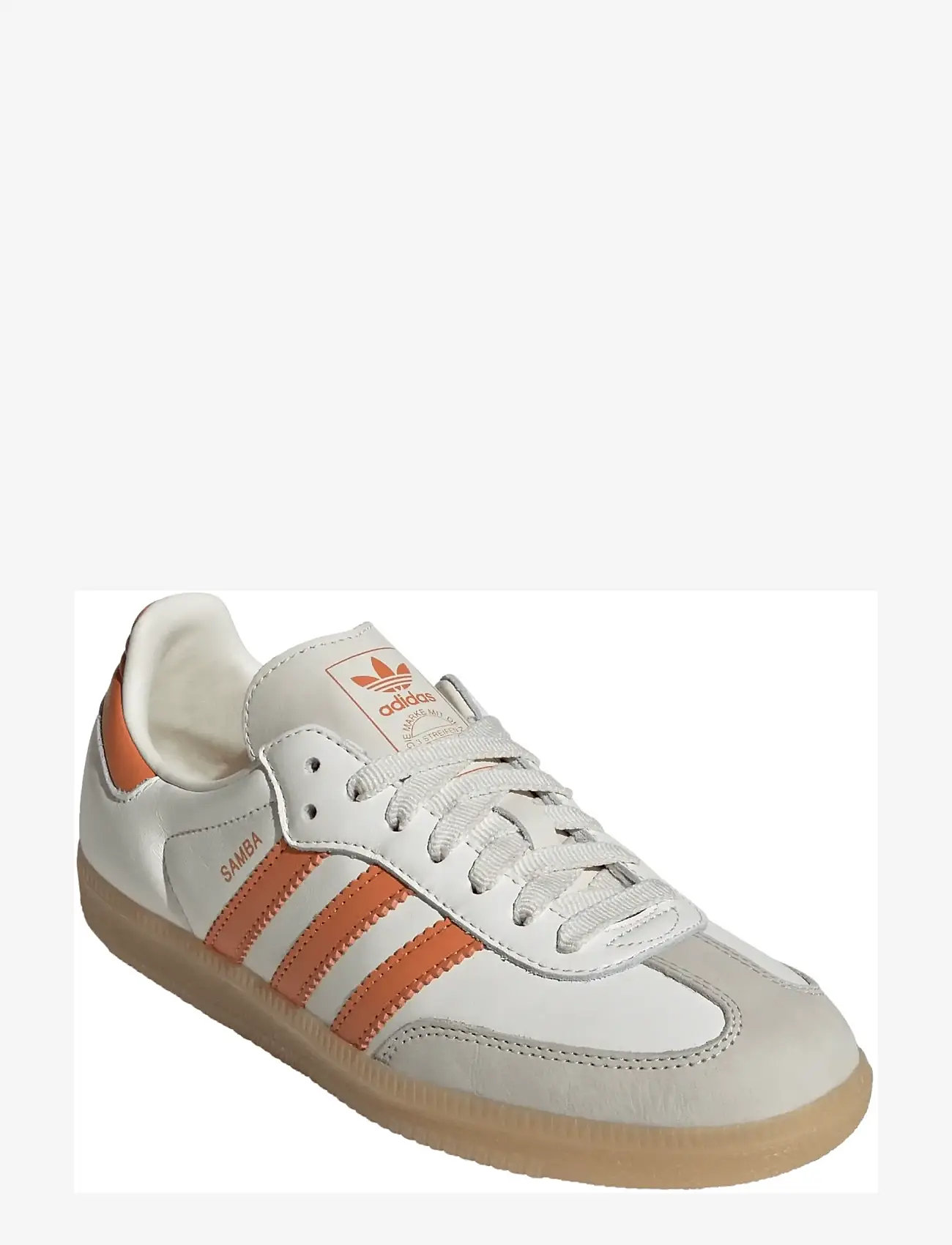 adidas Originals - SAMBA OG W - lave sneakers - owhite/duor/gum3 - 0