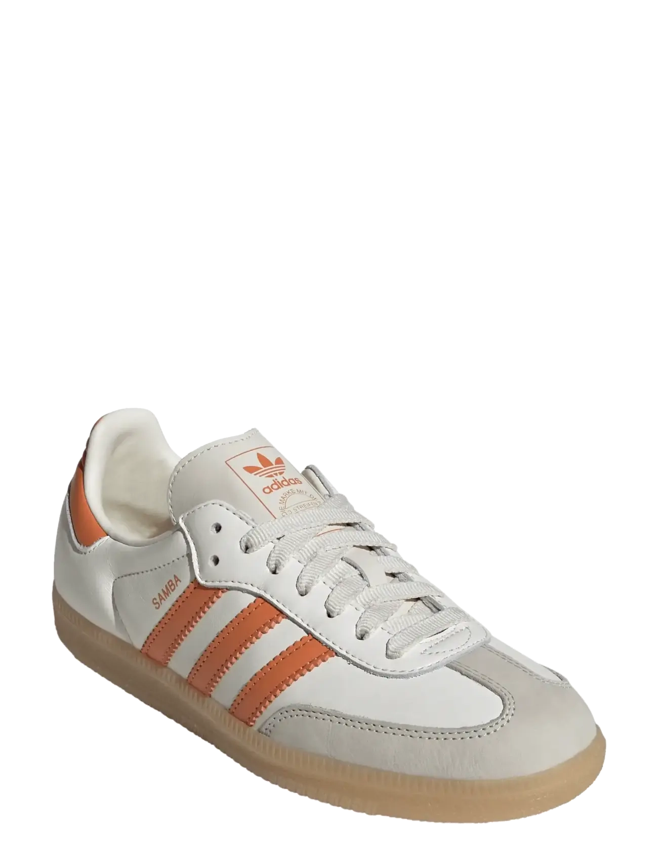 adidas Originals SAMBA OG W - Nyheter - OWHITE/DUOR/GUM3 / cream