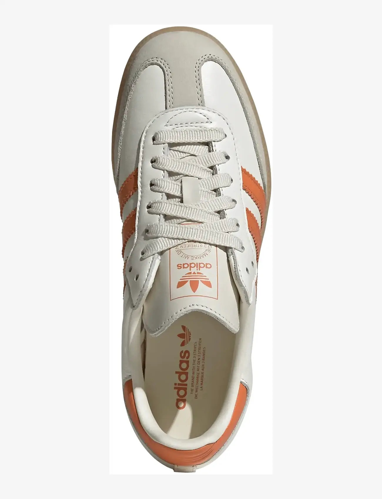 adidas Originals - SAMBA OG W - lave sneakers - owhite/duor/gum3 - 4