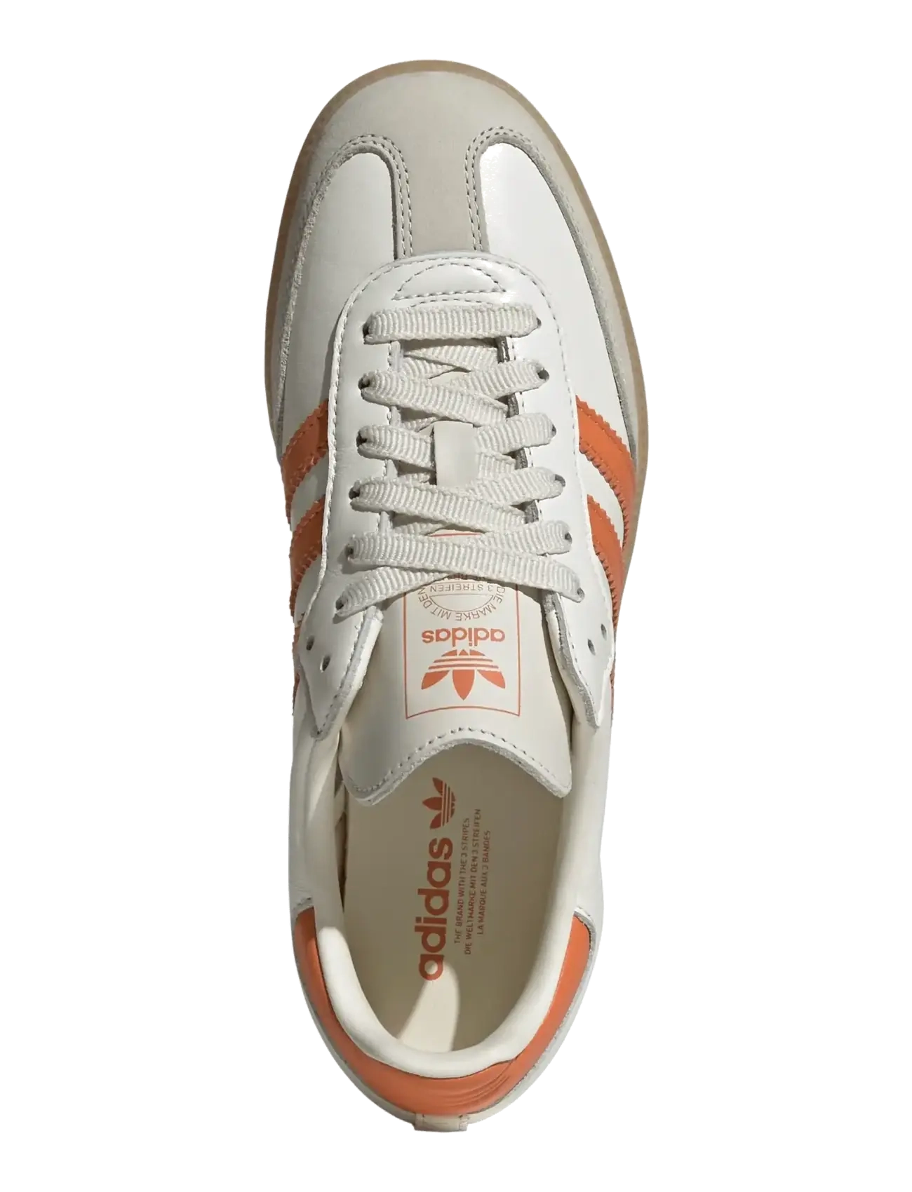 adidas Originals - SAMBA OG W - low top sneakers - owhite/duor/gum3 - 4