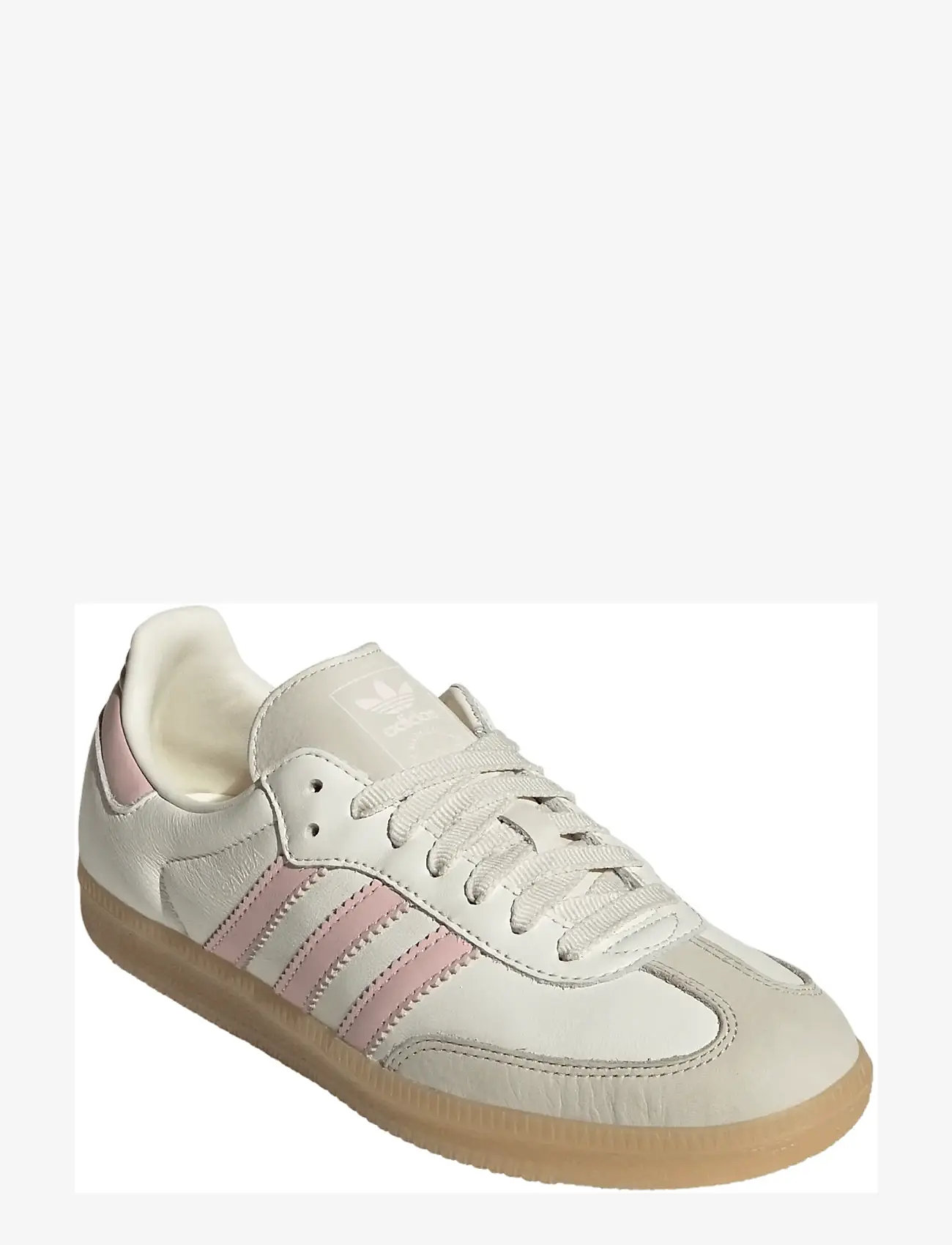 adidas Originals - SAMBA OG W - niedrige sneakers - owhite/sanpin/gum3 - 0