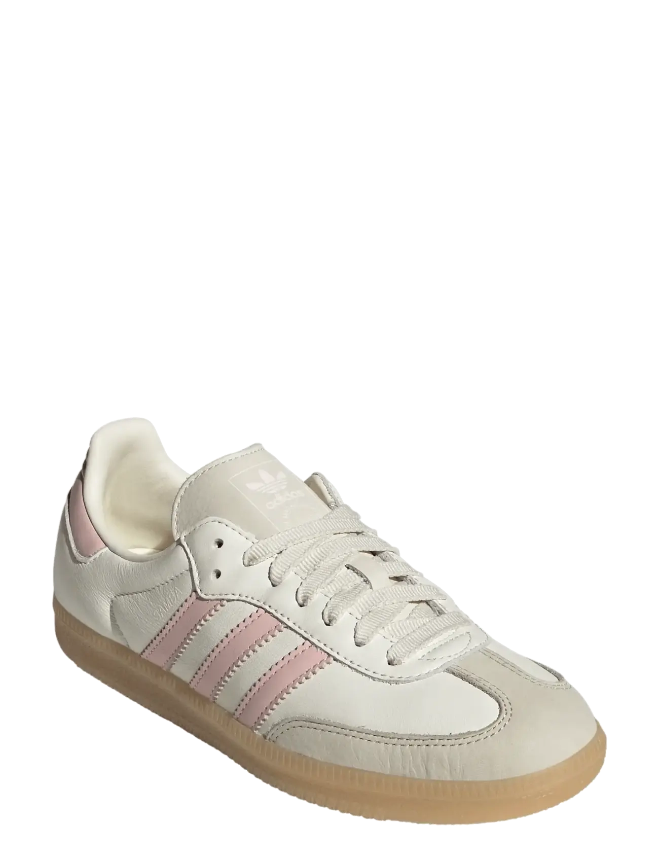 adidas Originals SAMBA OG W - Sneakers - OWHITE/SANPIN/GUM3 / cream