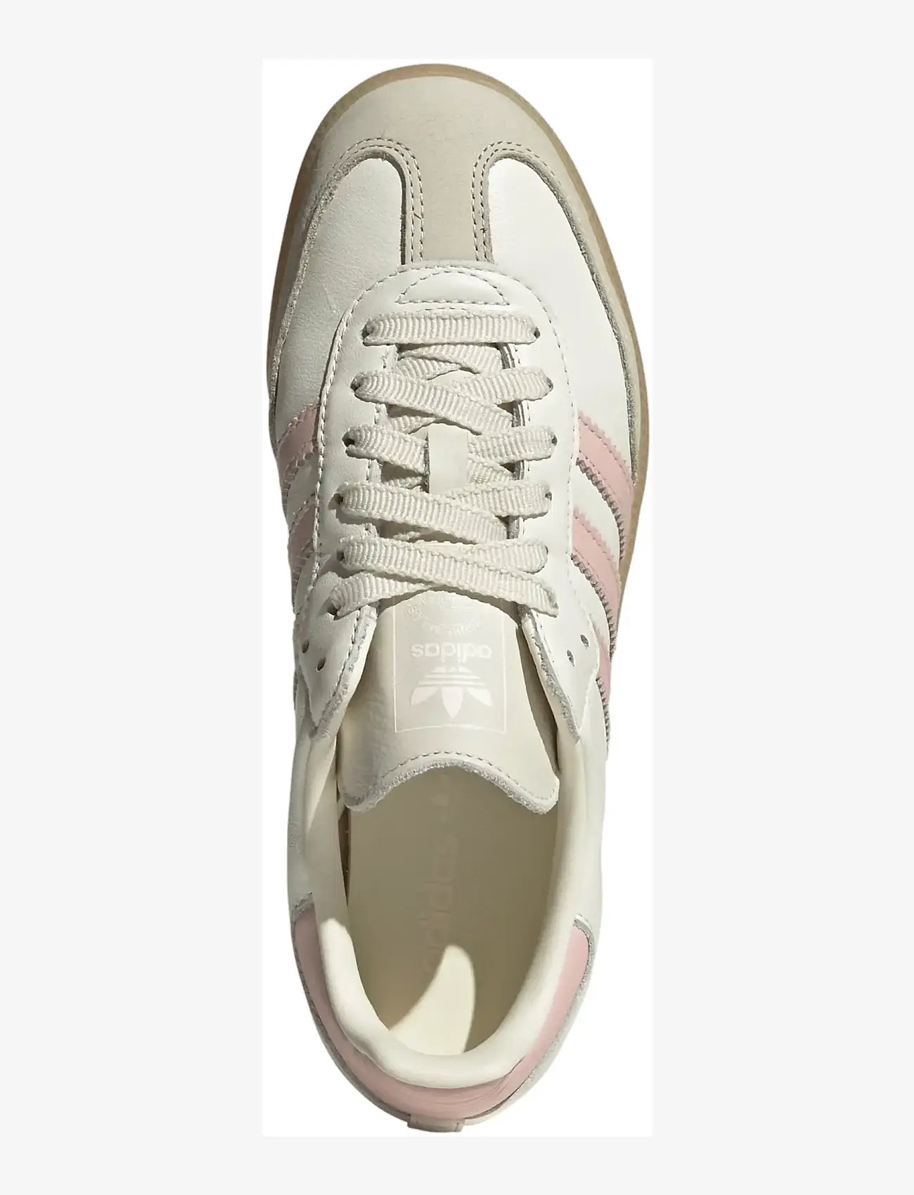 adidas Originals - SAMBA OG W - niedrige sneakers - owhite/sanpin/gum3 - 4