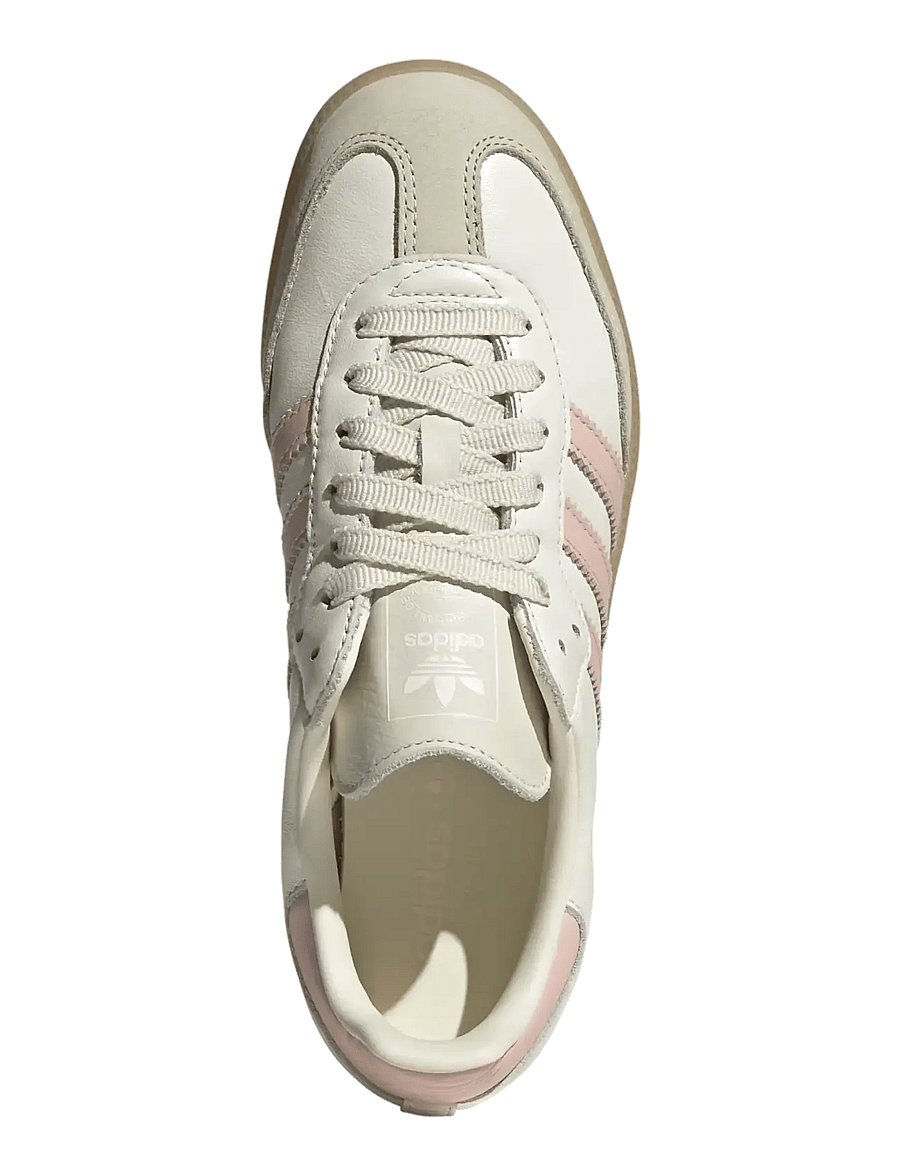 adidas Originals - SAMBA OG W - låga sneakers - owhite/sanpin/gum3 - 4