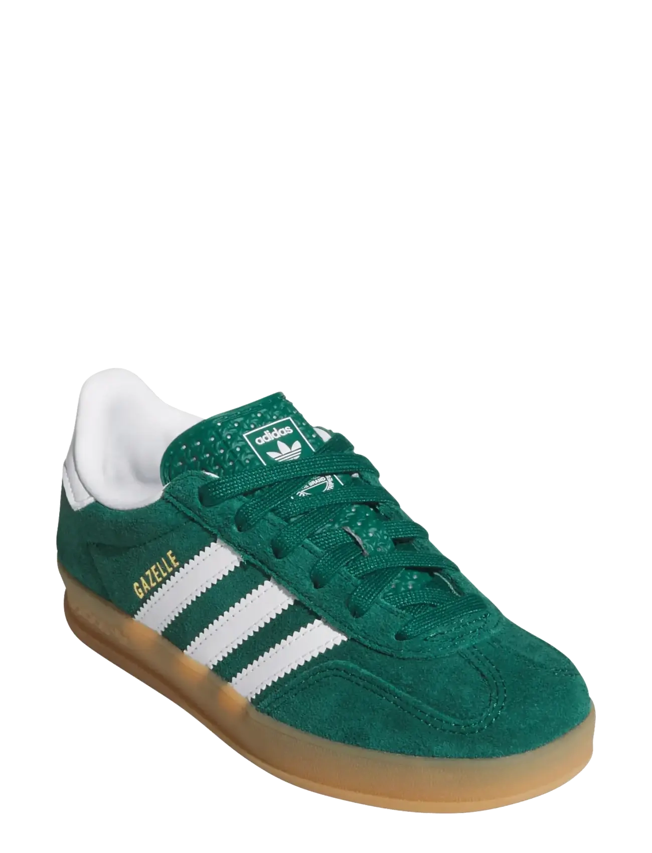adidas Originals Gazelle Indoor C, Børn, Gazelle Indoor Sneakers, Grøn, Str: 32