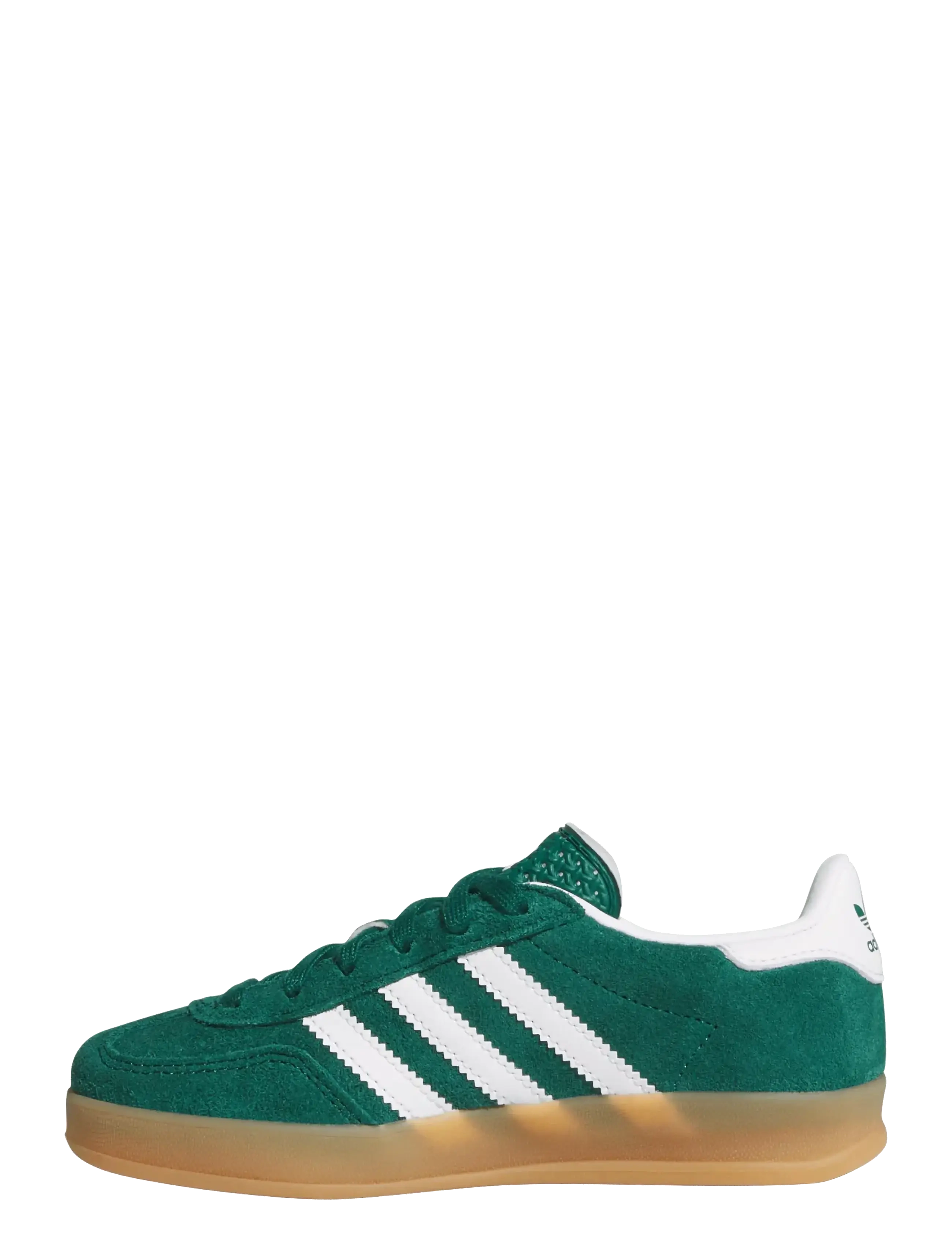 adidas Originals - GAZELLE INDOOR C - lave sneakers - cgreen/ftwwht/gum2 - 2