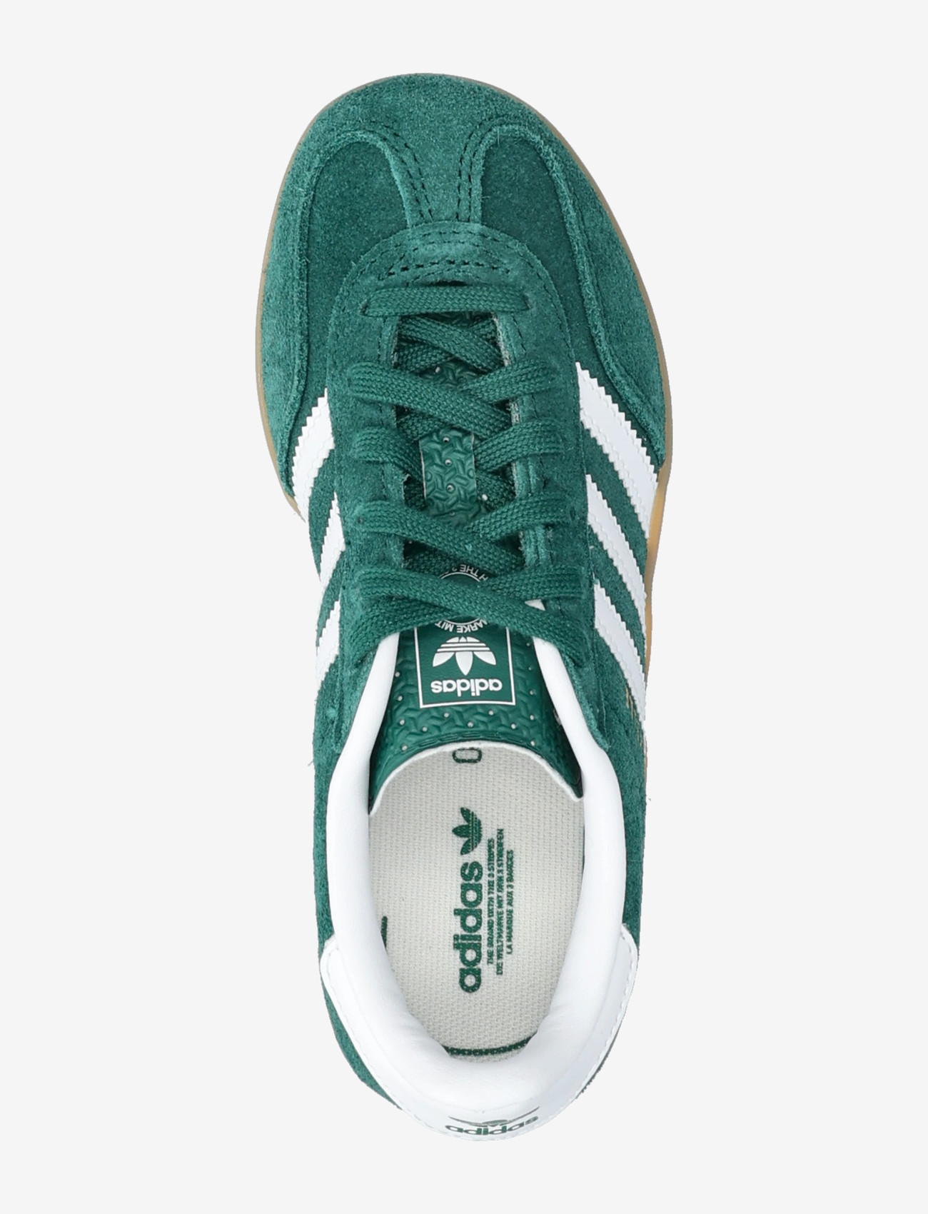 adidas Originals - GAZELLE INDOOR C - niedriger schnitt - cgreen/ftwwht/gum2 - 3