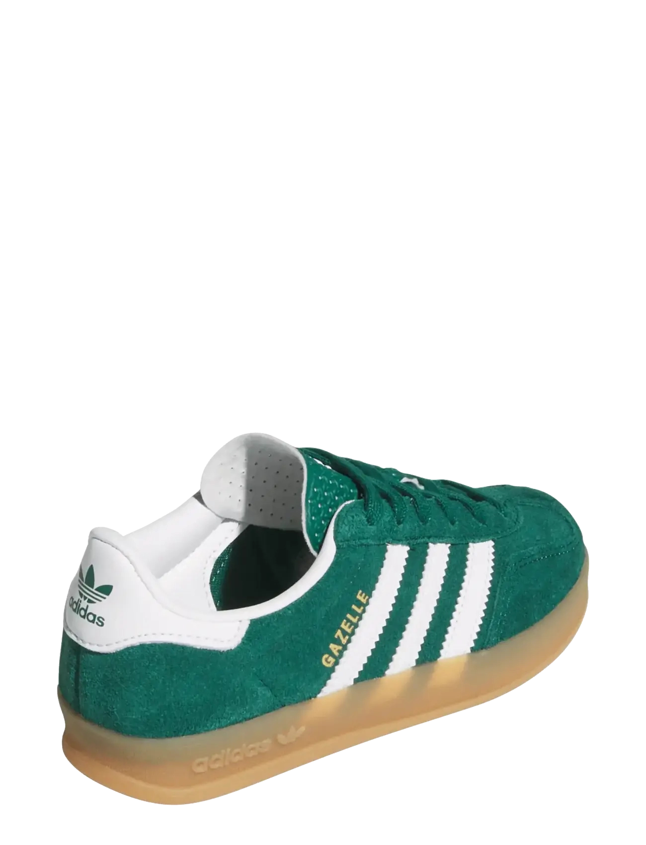 adidas Originals - GAZELLE INDOOR C - lave sneakers - cgreen/ftwwht/gum2 - 3