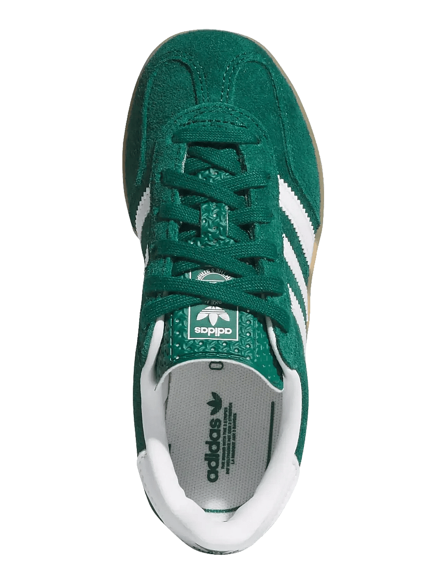 adidas Originals - GAZELLE INDOOR C - tennised - cgreen/ftwwht/gum2 - 4