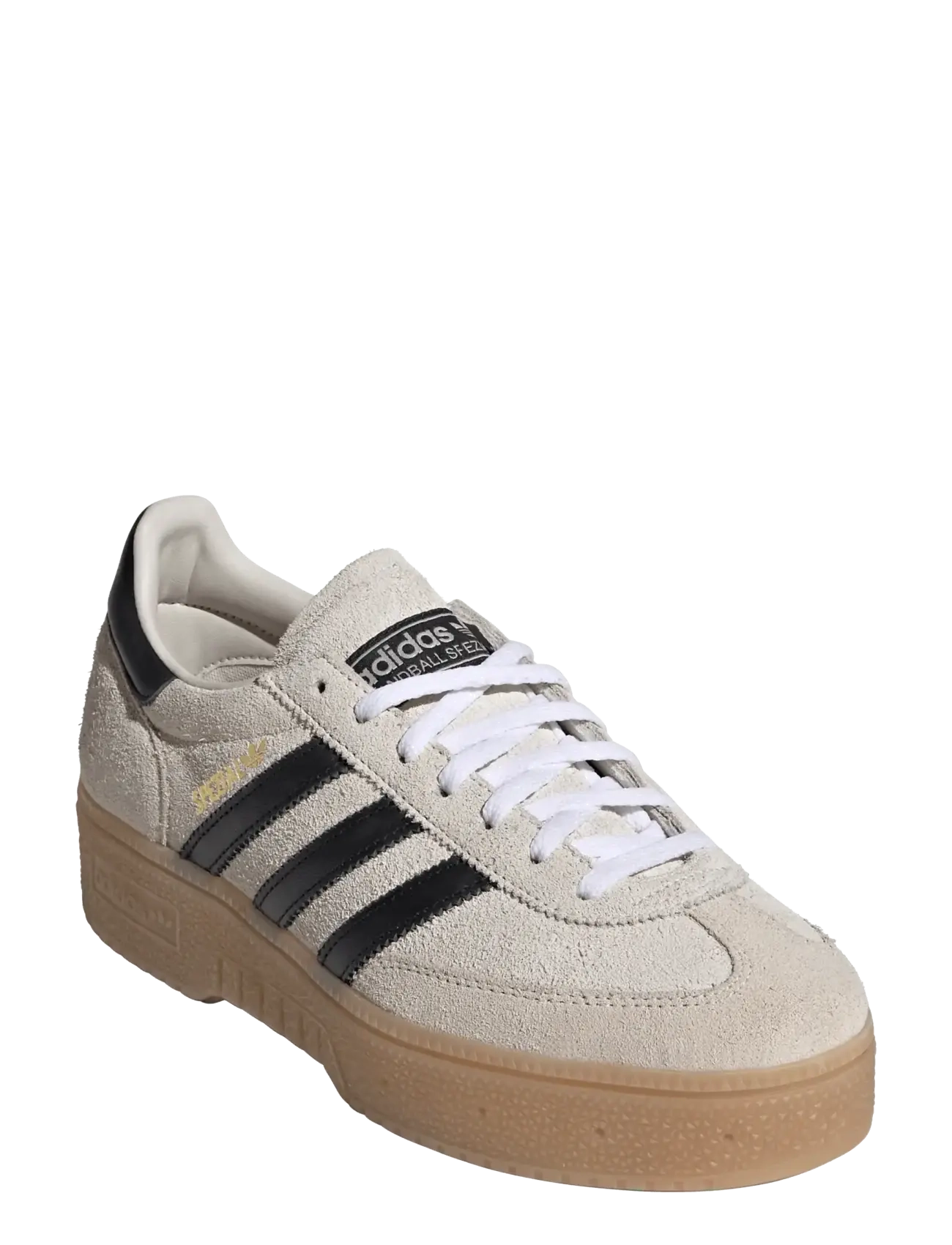 adidas Originals HANDBALL SPEZIAL BOLD W - Jalanõud - ALUMIN/CBLACK/GUM3 / black