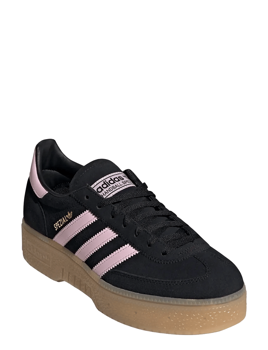 adidas Originals - HANDBALL SPEZIAL BOLD W - niedrige sneakers - cblack/clpink/gum3 - 0