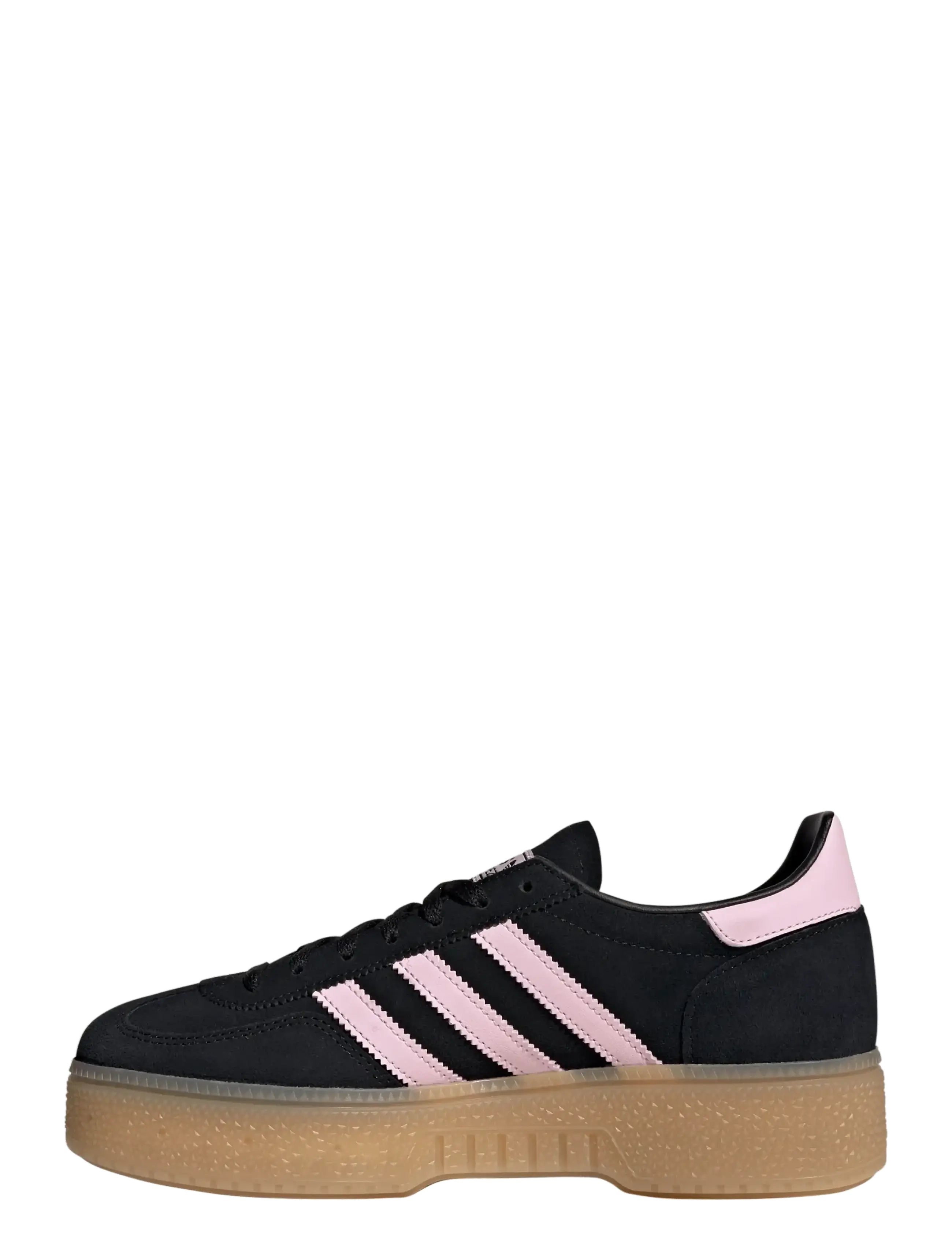 adidas Originals - HANDBALL SPEZIAL BOLD W - lave sneakers - cblack/clpink/gum3 - 2