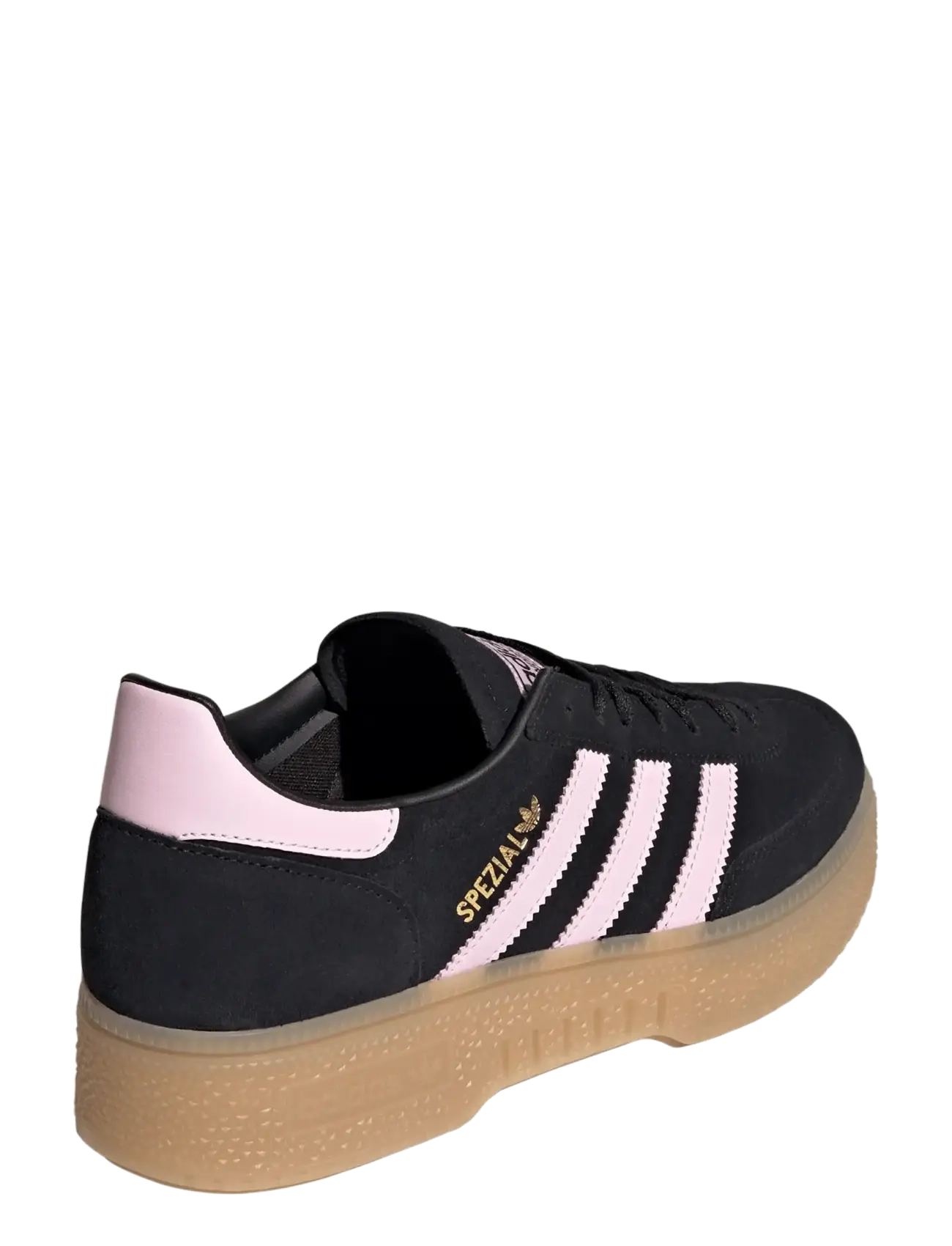 adidas Originals - HANDBALL SPEZIAL BOLD W - lave sneakers - cblack/clpink/gum3 - 3