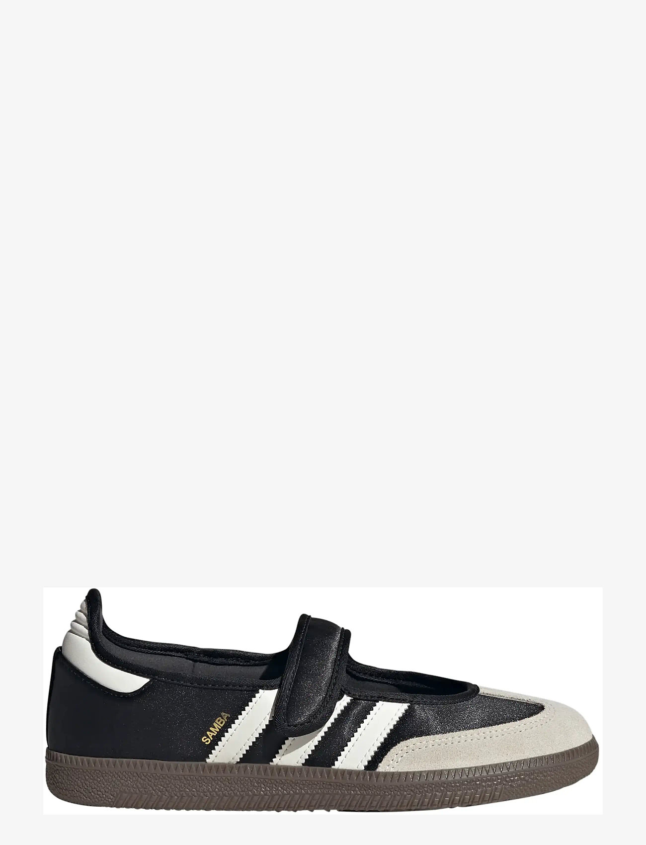 adidas Originals - SAMBA JANE W - lave sneakers - cblack/owhite/goldmt - 1